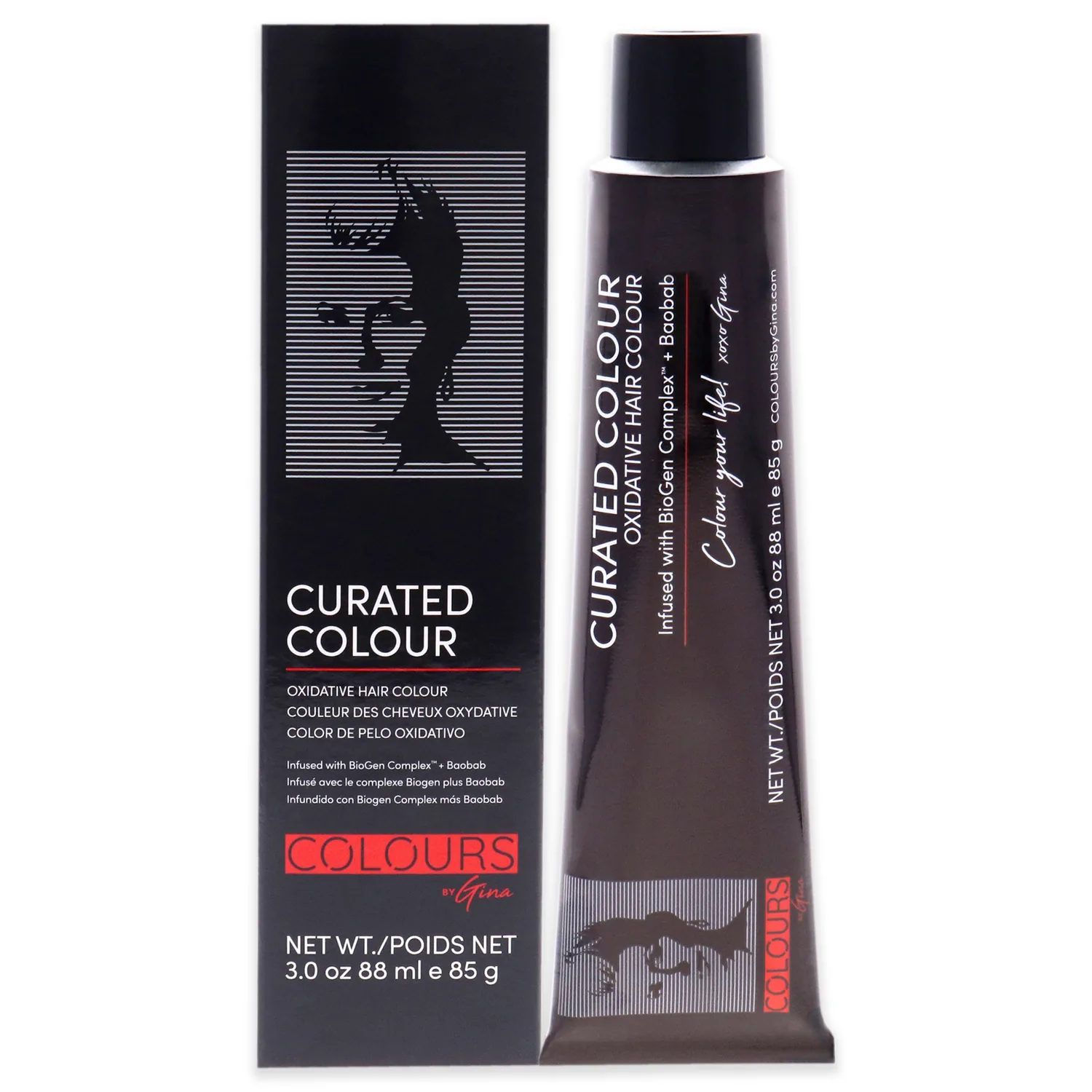 Colours By Gina Curated Colour - 7.4-7C Copper Blonde Hair Color 3 oz