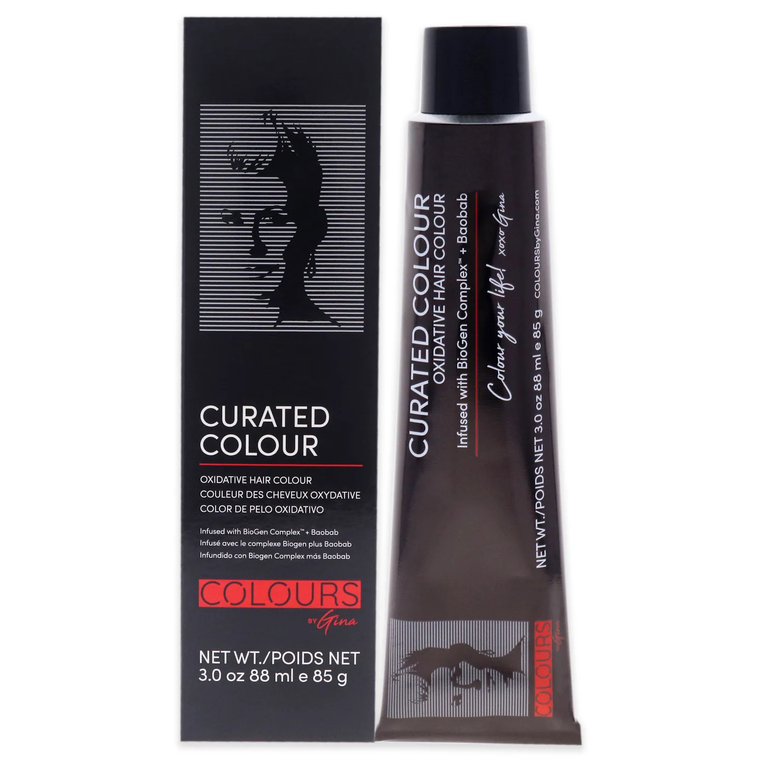 Colours By Gina Curated Colour - 7.34-7CG Golden Copper Blonde Hair Color 3 oz