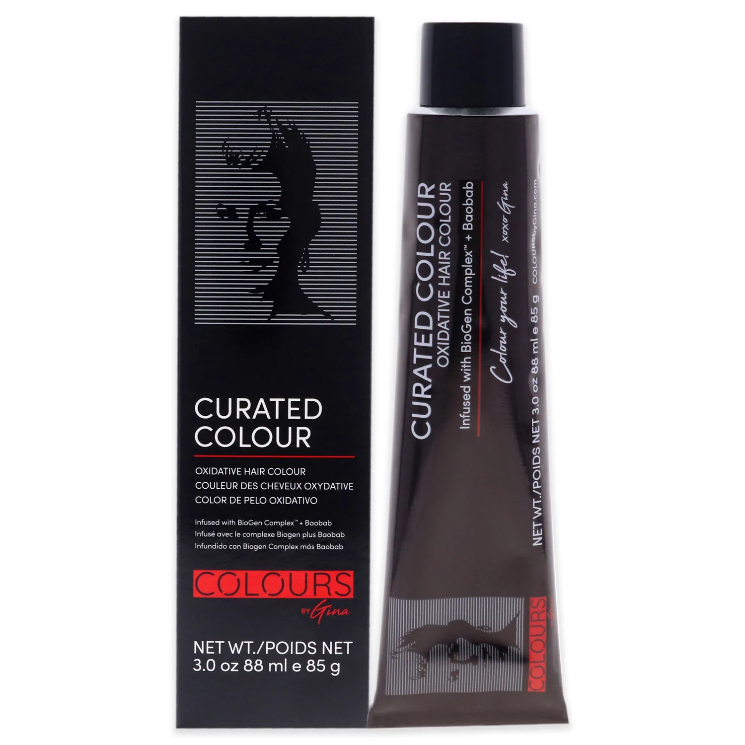 Colours By Gina Curated Colour - 7.6-7R Reddish Blonde Hair Color 3 oz