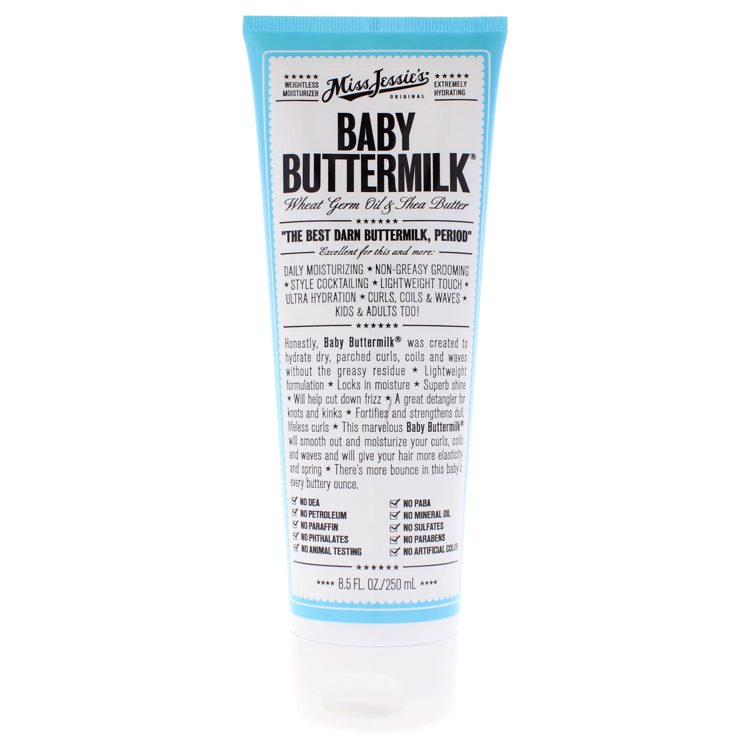 Miss Jessie's Baby Buttermilk Hair Cream 251ml / 8.5 oz for Unisex
