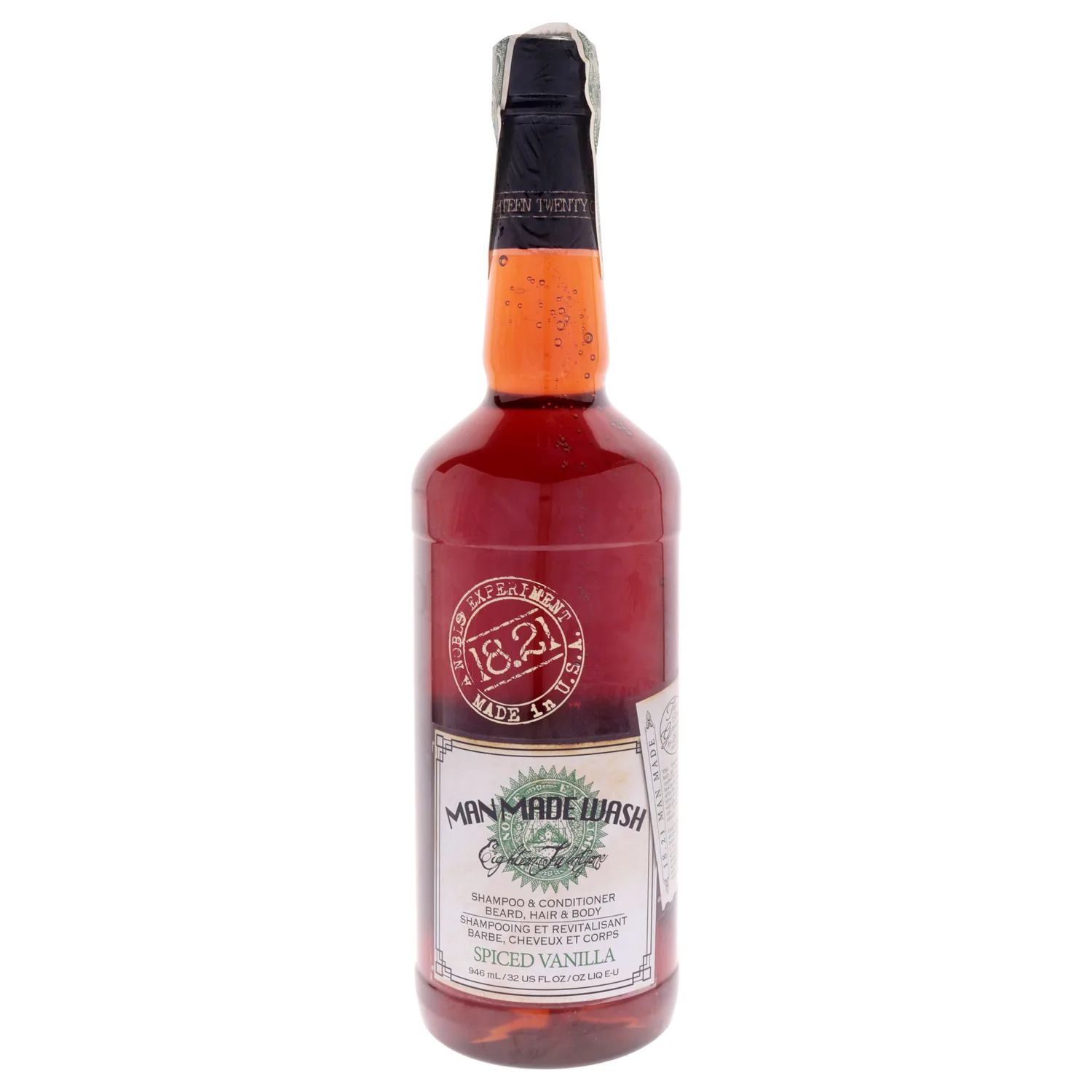 18.21 Man Made Original Spiced Vanilla Body Wash 946ml / 32 oz