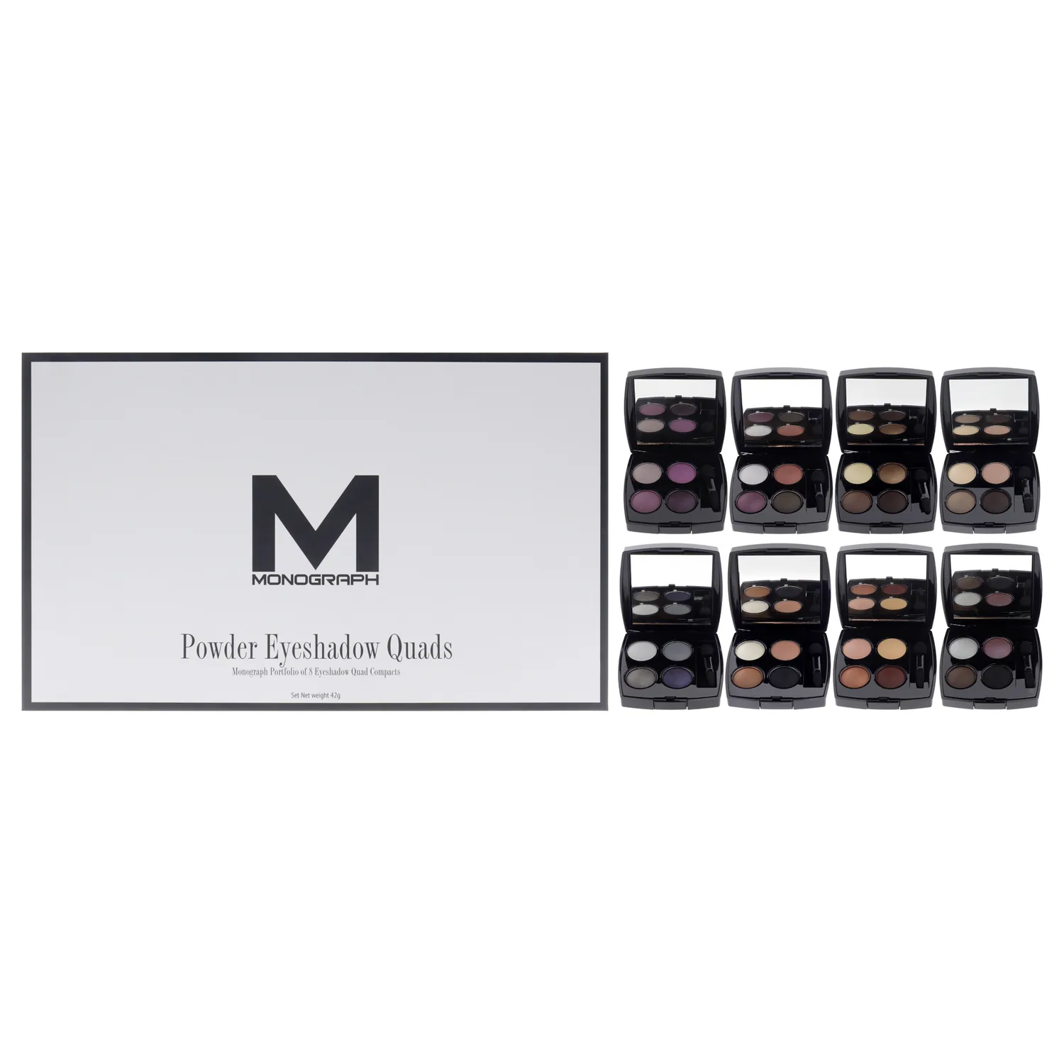 MONOGRAPH COLLECTIONS EYESHADOW QUADS PORTFOLIO