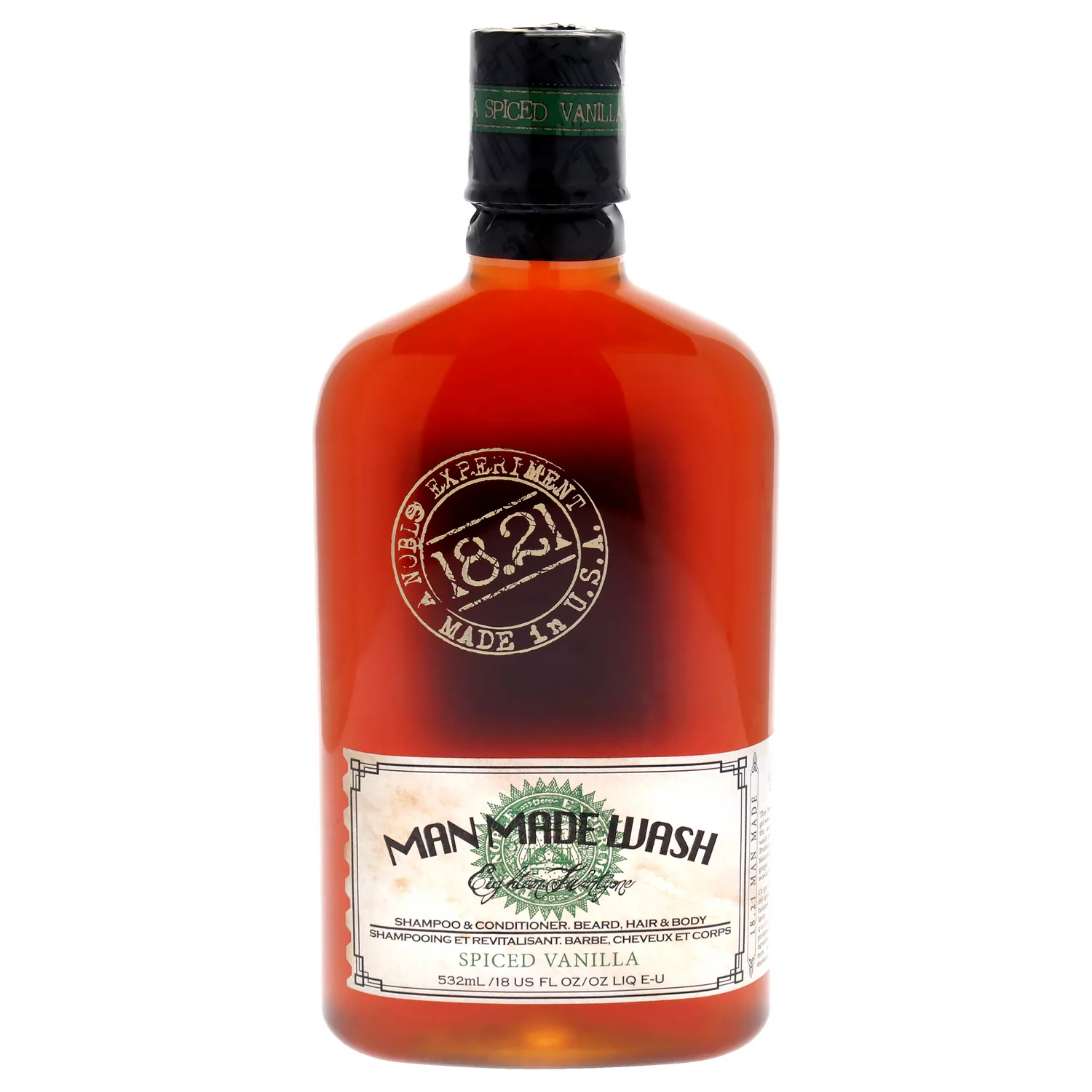 18.21 Man Made Original Spiced Vanilla 3-in-1 Body Wash 532ml / 18 oz