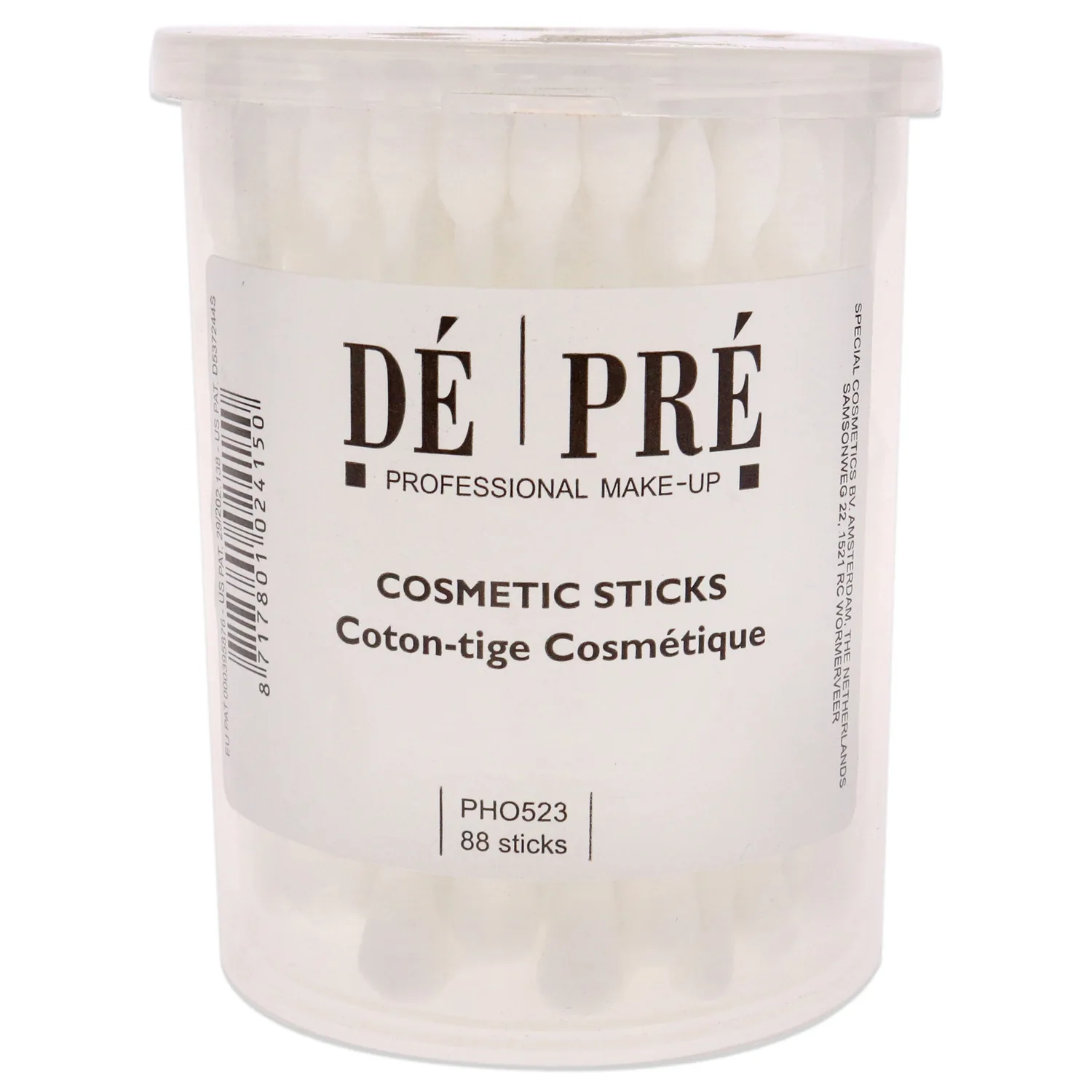 Make-Up Studio De and Pre Cosmetics Sticks Cotton Swabs 88 Count