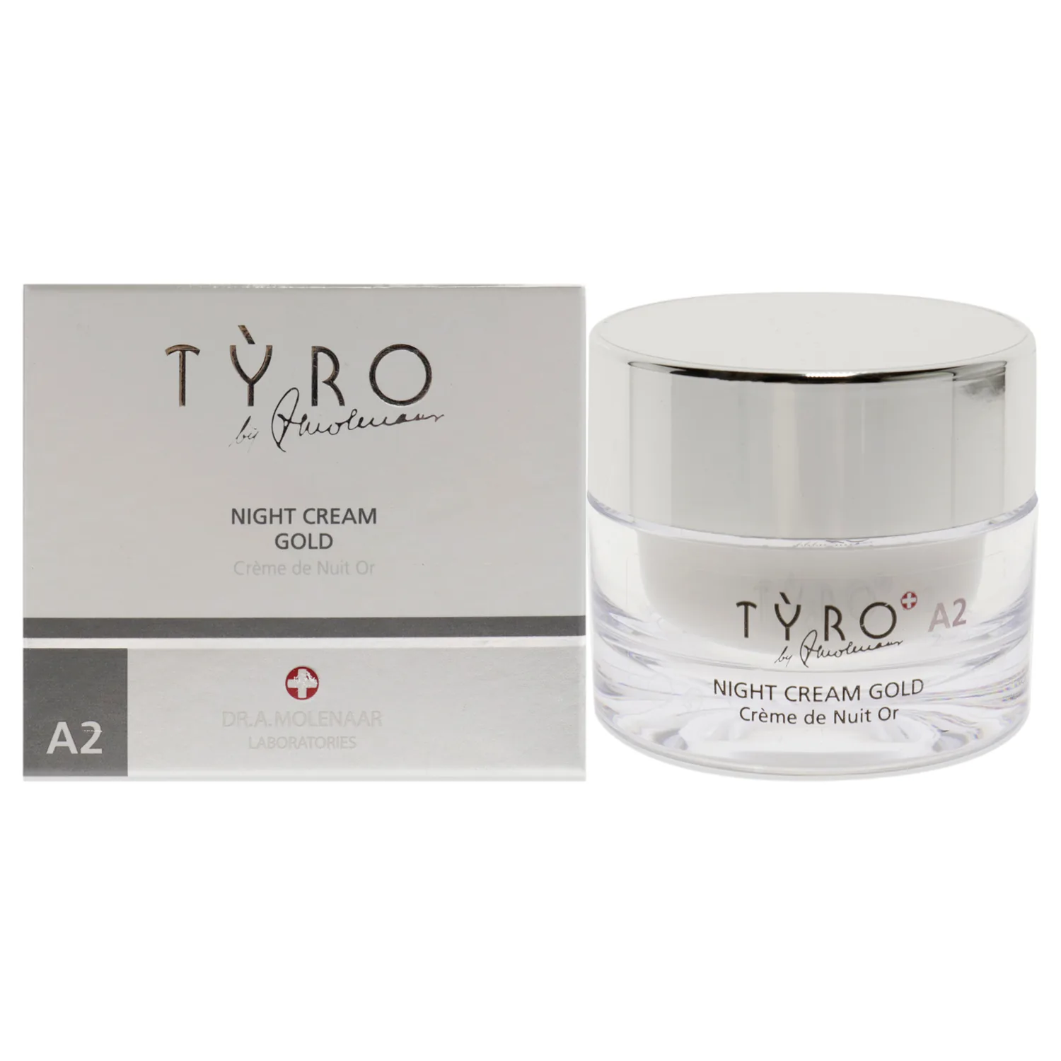 Tyro Night Cream Gold 50ml / 1.69 oz