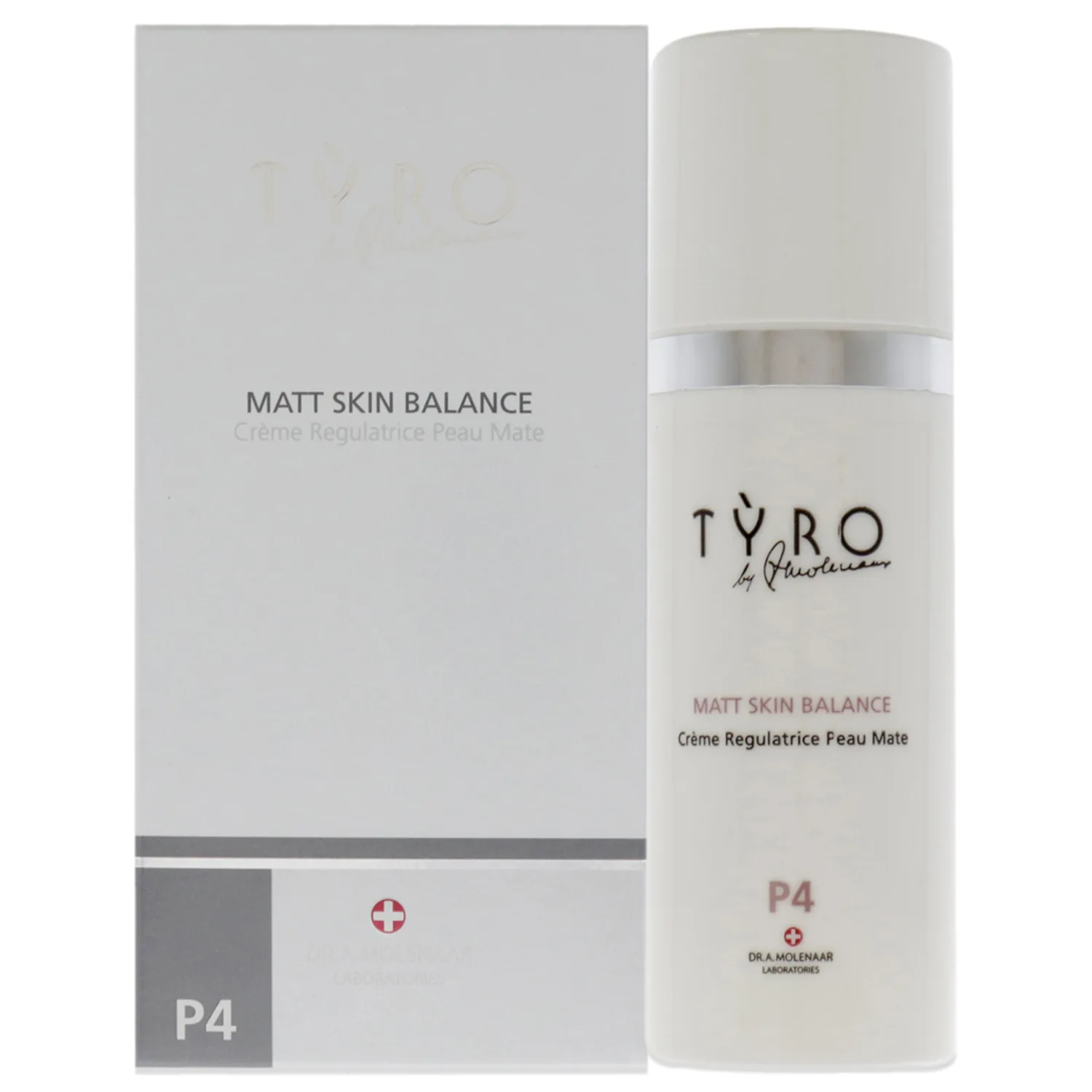 TYRO Matt Skin Balance Cream - Light, Hydrating And Calming Face Cream - For Skin Suffering From Breakouts - For An Even Skin Tone - Prevents The Formation Of Wrinkles - 1.69 Oz