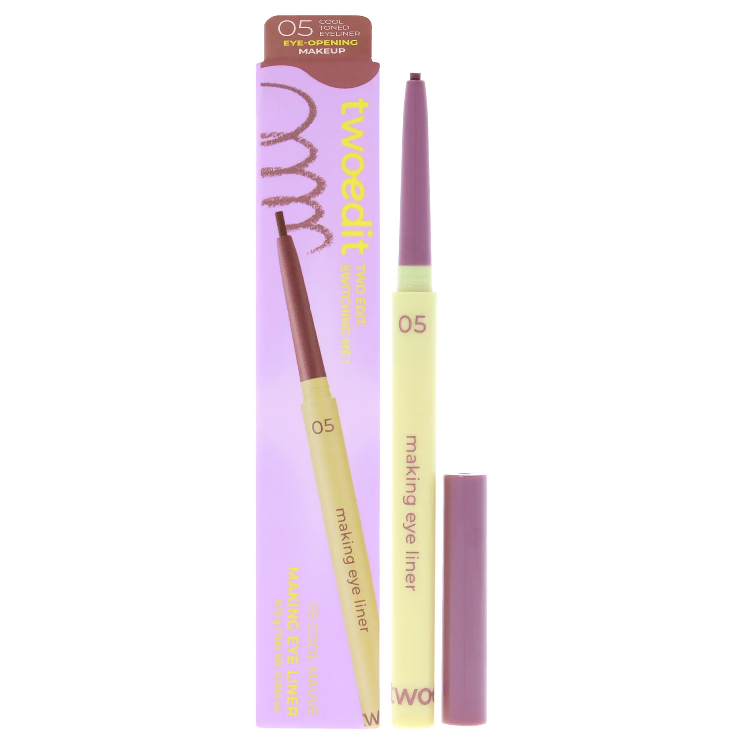 Two Edit Making Eye Liner - 05 Cool Mauve Eyeliner 0.004 oz