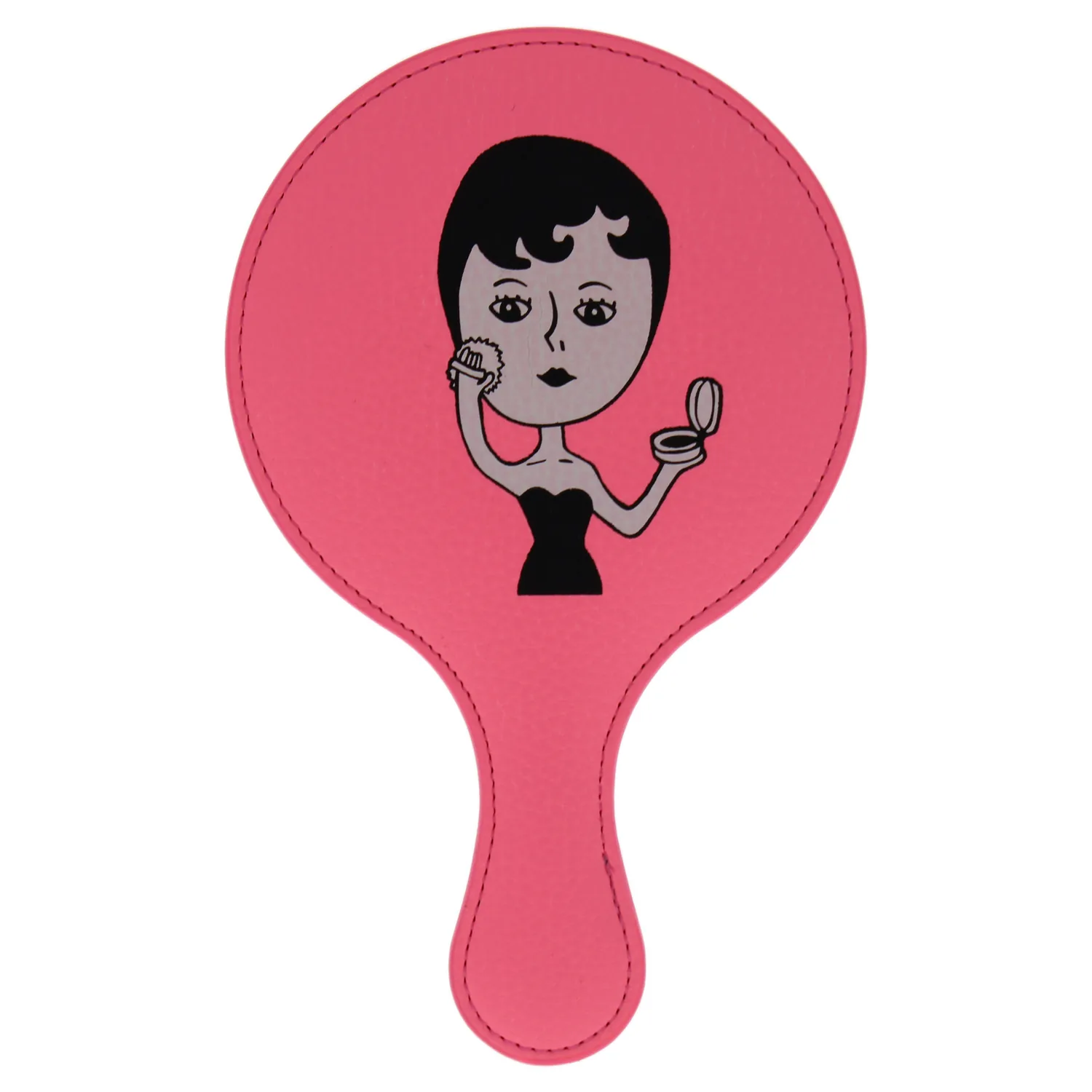 Ooh Lala Aurore Hand Mirror - Pink