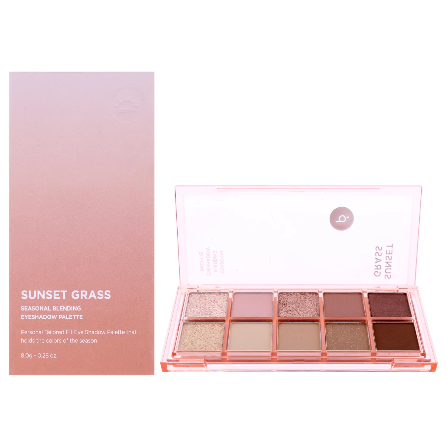 Peach C Seasonal Blending Eyeshadow Palette 01 Sunset Grass 0.28 oz