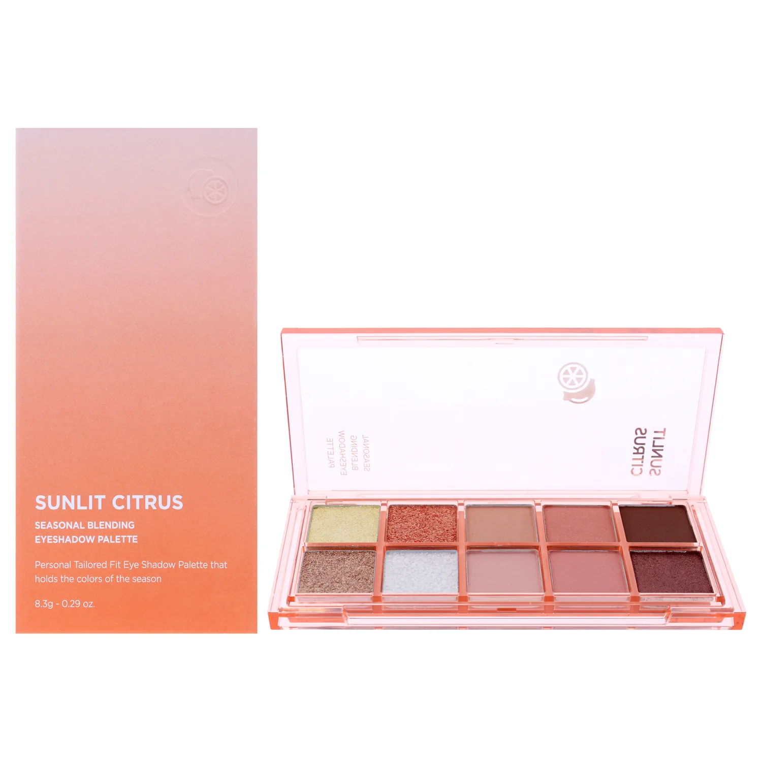 Peach C Seasonal Blending Eyeshadow Palette 04 Sunlit Citrus 0.29 oz