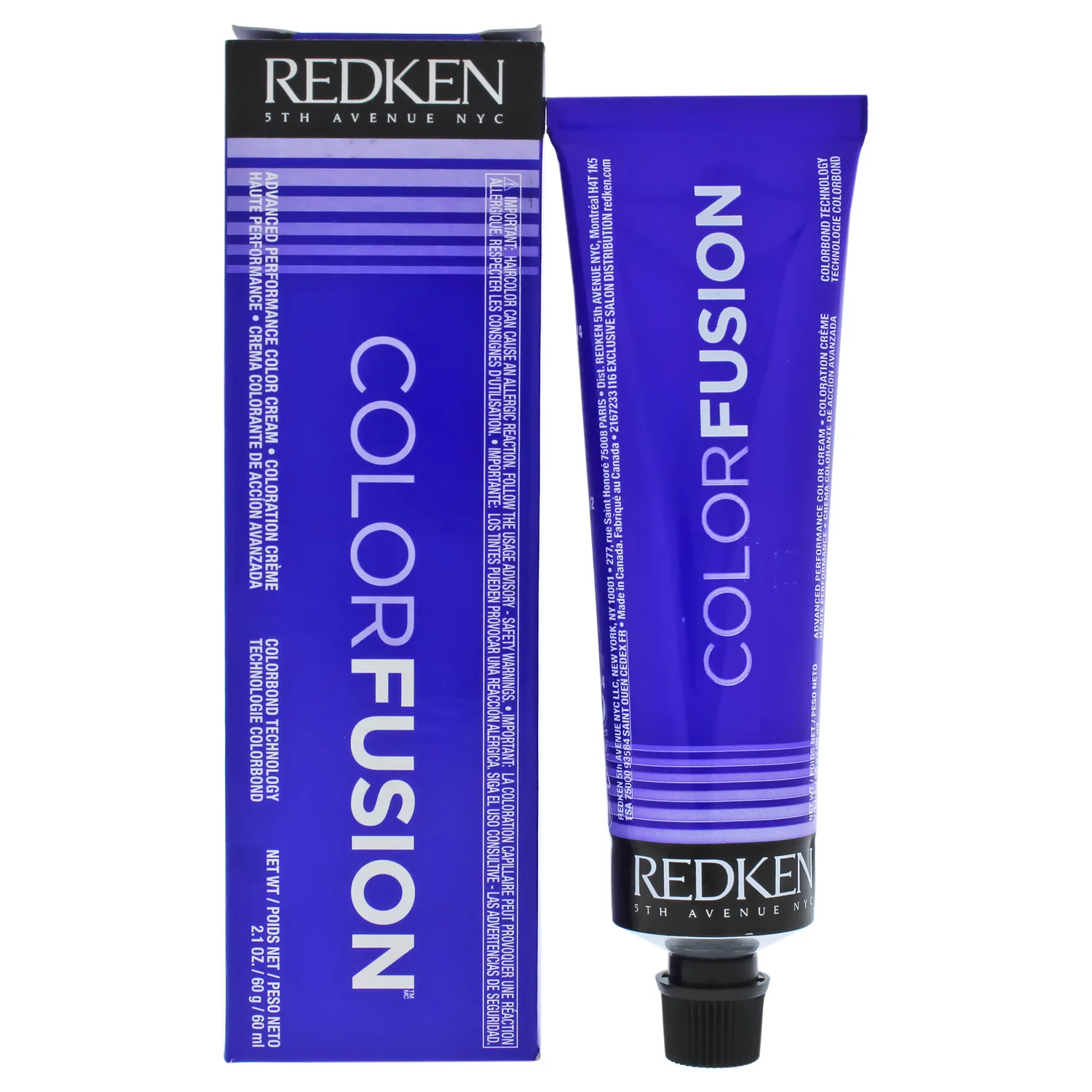 Redken Color Fusion Color Cream Cool Fashion - 10Gv Gold-Violet 2.1 oz