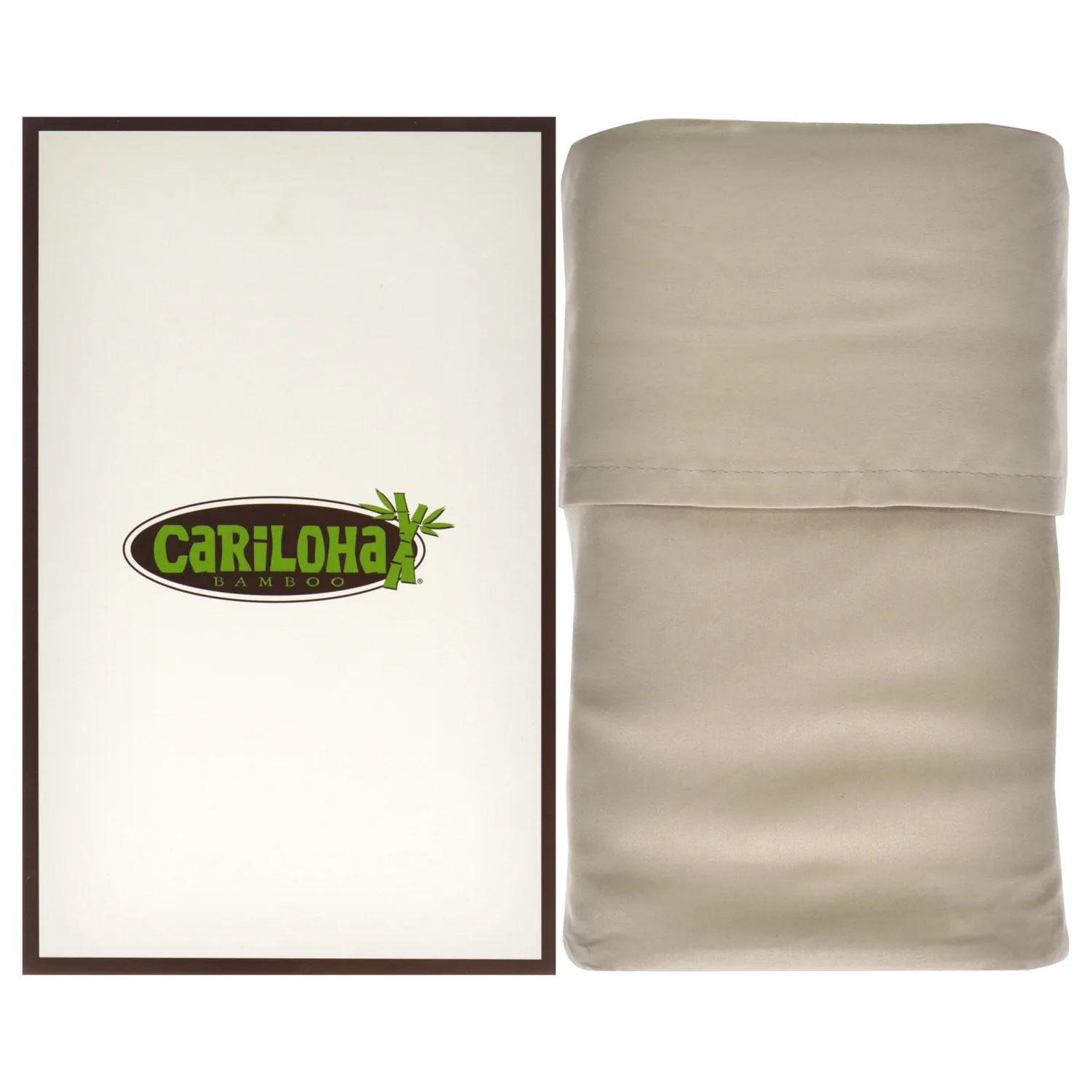 Cariloha Resort Bamboo Pillowcase Set - Stone-Standard