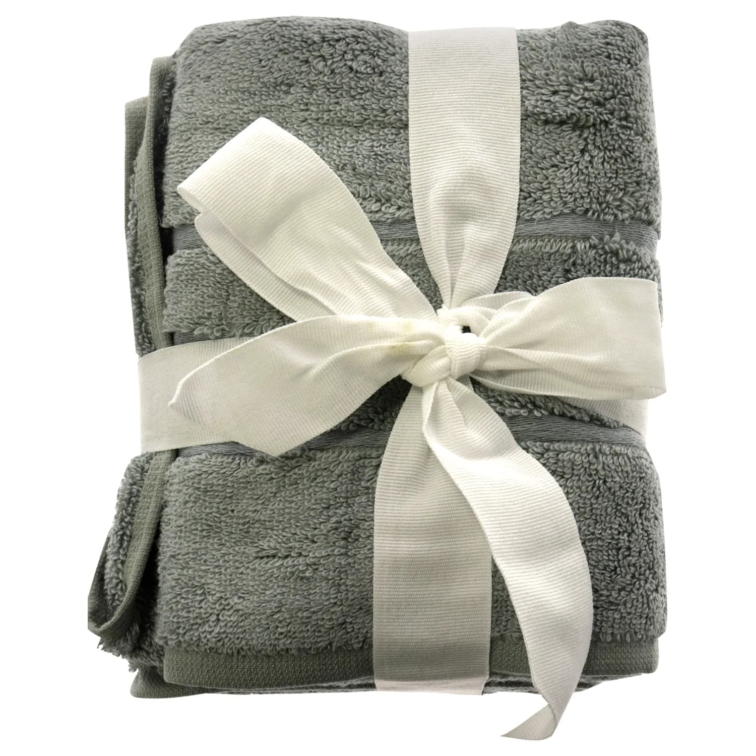 Cariloha 600 GSM Bamboo-Viscose & Turkish Cotton Hand Towel - Odor Resistant, Highly Absorbent - Includes 3 Hand Towels - Ocean Mist