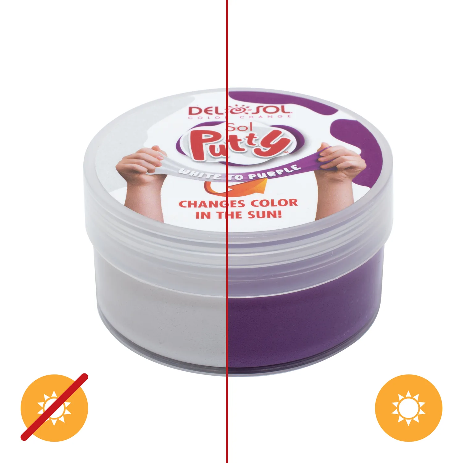 DelSol Color-Changing Sol Putty 2.05 oz