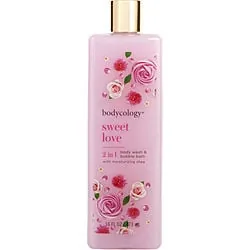 Bodycology 2-in-1 Body Wash & Bubble Bath, Sweet Love, 16 fl oz