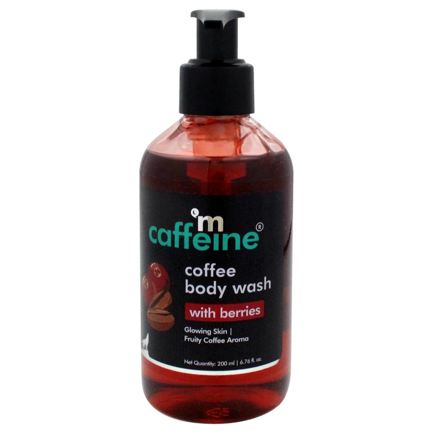 mCaffeine Coffee with Berries Body Wash 200ml / 6.76 oz