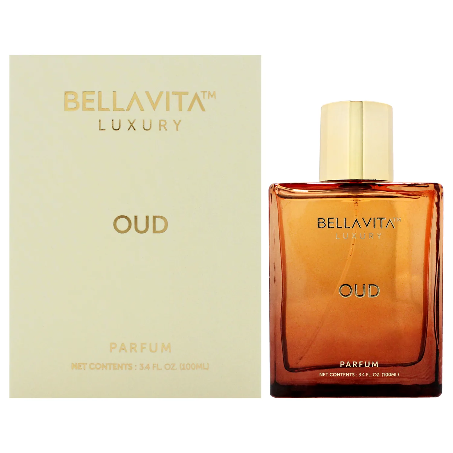 Bellavita Oud Parfum Spray 100ml / 3.38 oz for Unisex