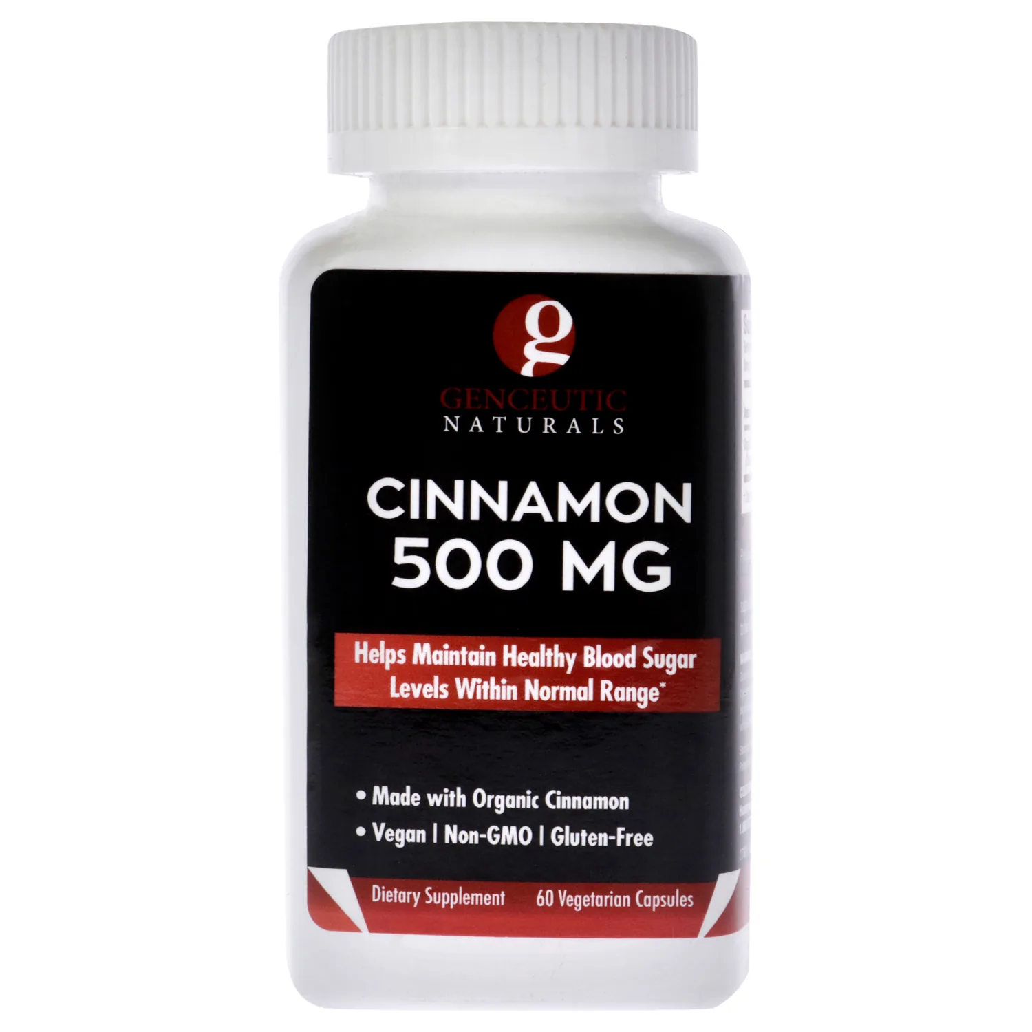 Cinnamon 500mg;Made With Organic Ingredients