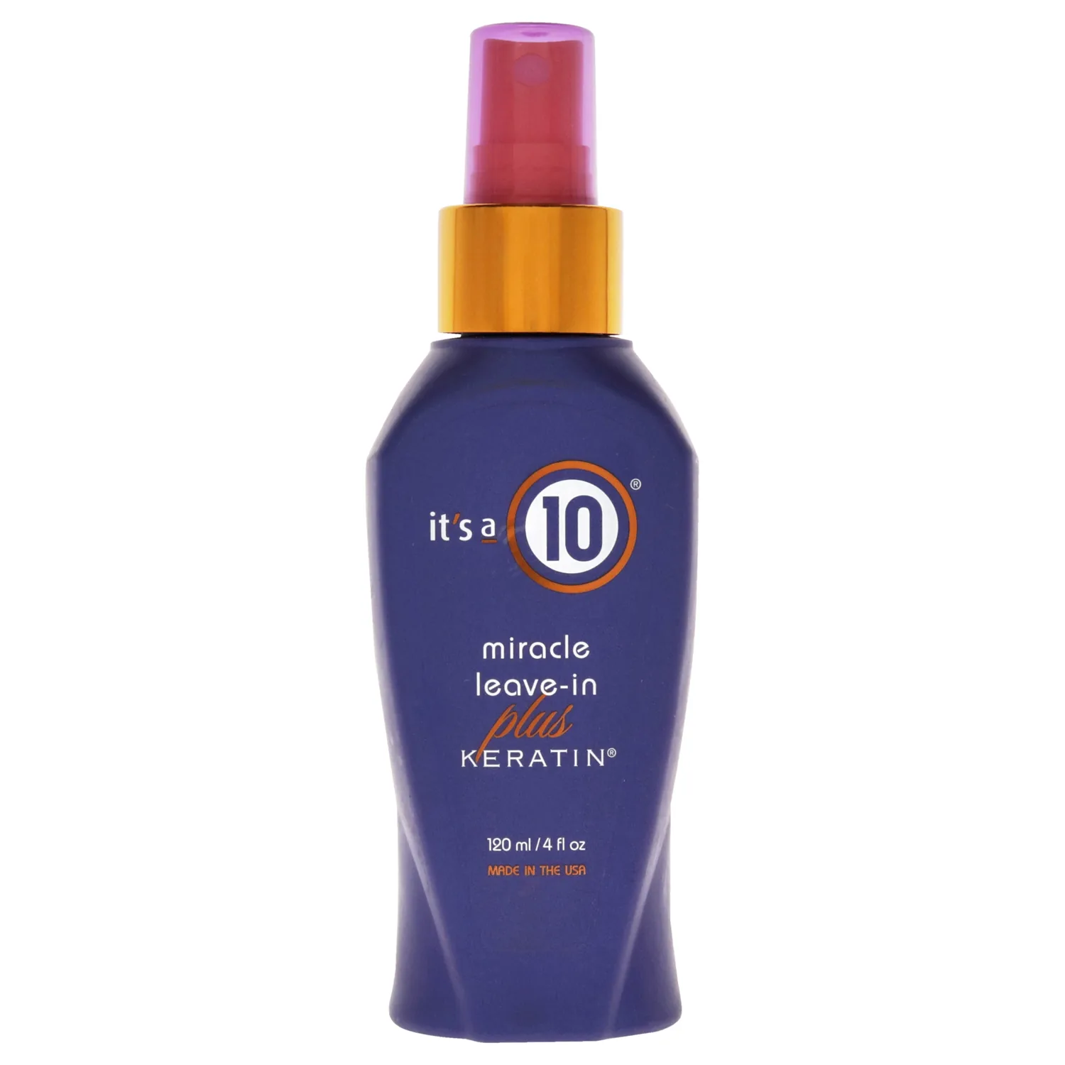 It's a 10 Miracle Leave-In Plus Keratin 118ml / 4 oz