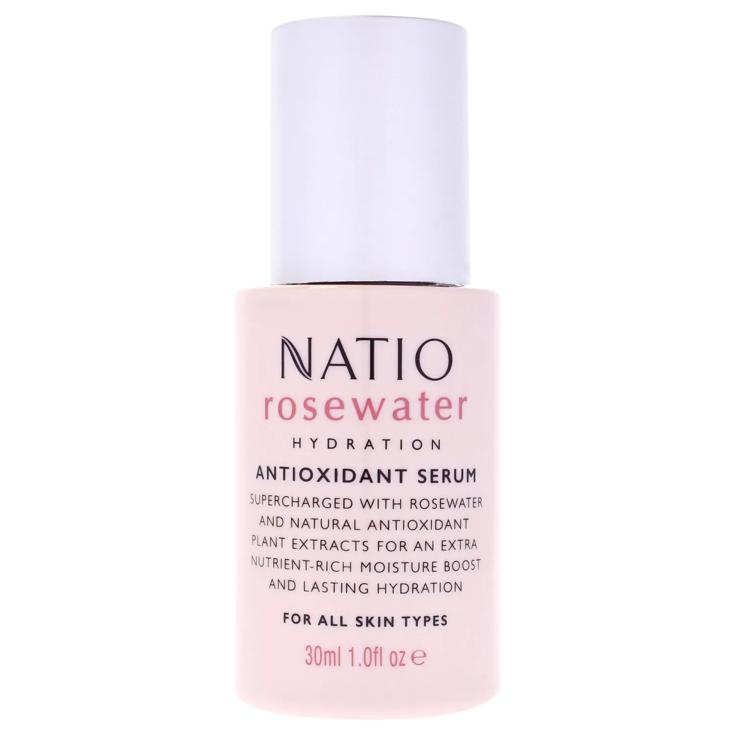 Natio Rosewater Hydration Antioxidant Serum 30ml / 1 oz