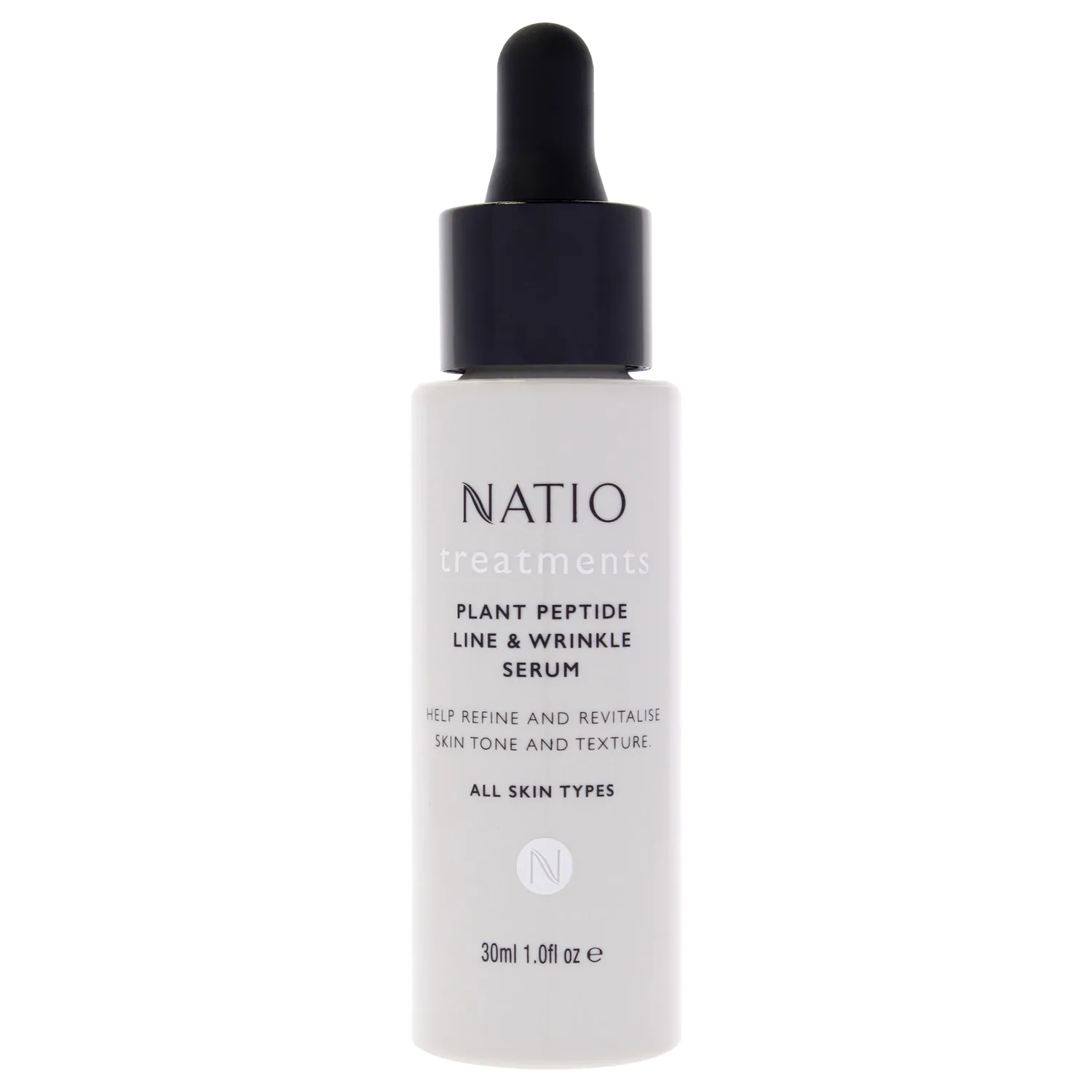 Natio Plant Peptide Line and Wrinkle Serum 30ml / 1 oz