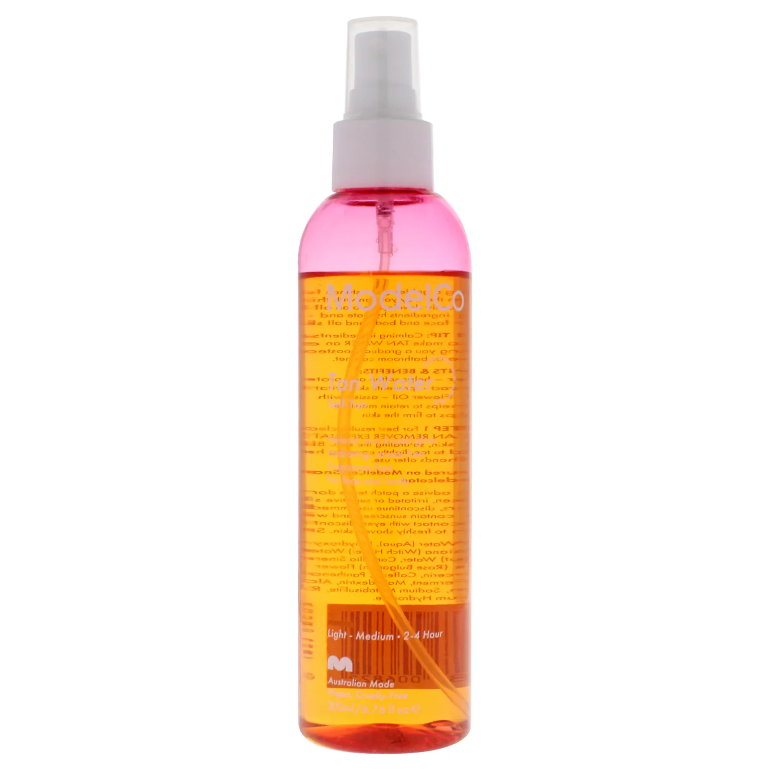 ModelCo Tan Water Self-Tan - Light - Medium 200ml / 6.76 oz