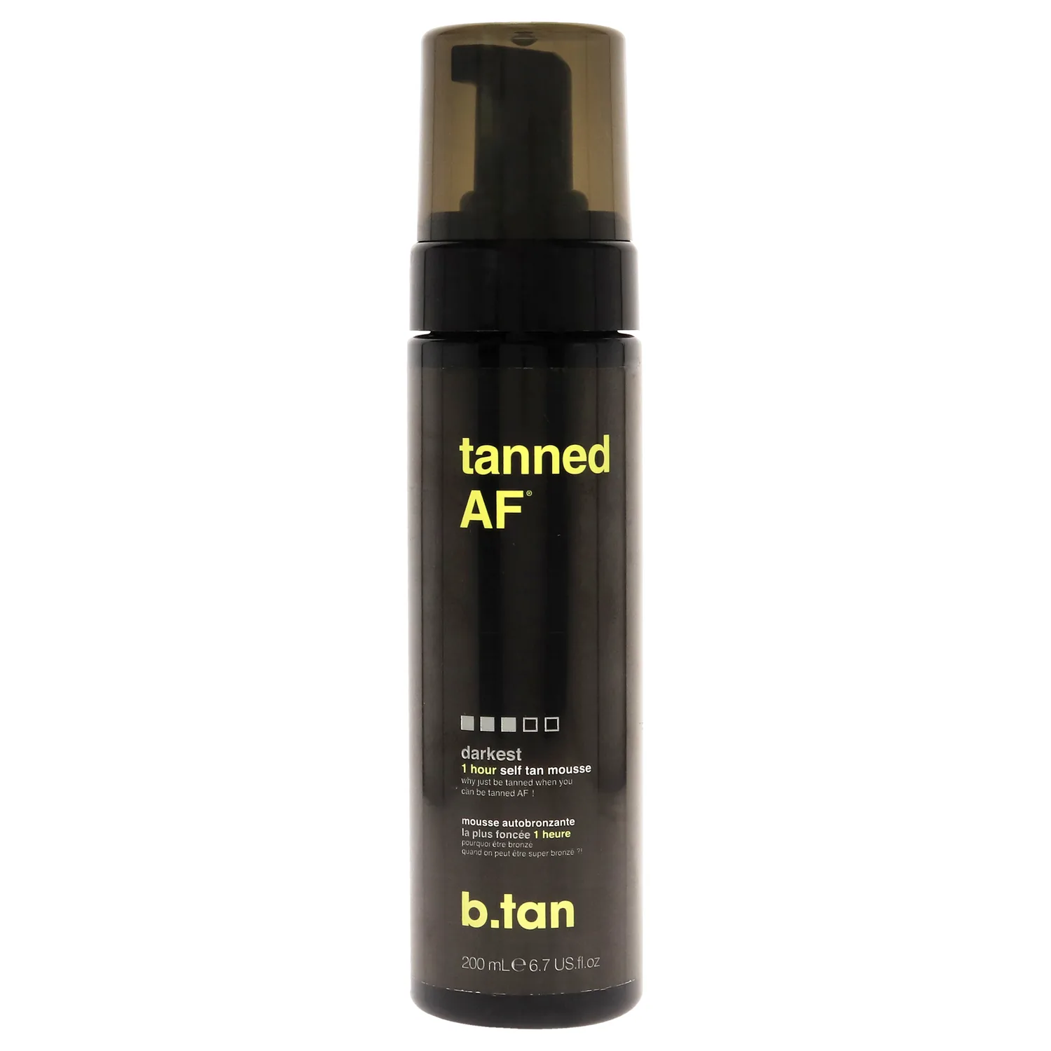 b.tan Tanned AF Self Tanning Mousse 198ml / 6.7 oz