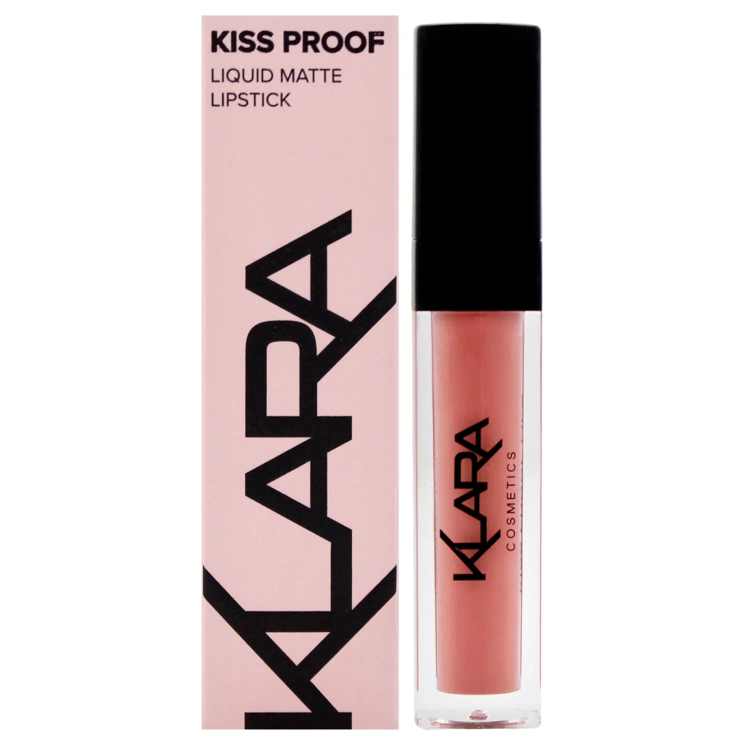 Klara Kiss Proof - 21 Naughty Nude Liquid Matte Lipstick 0.27 oz