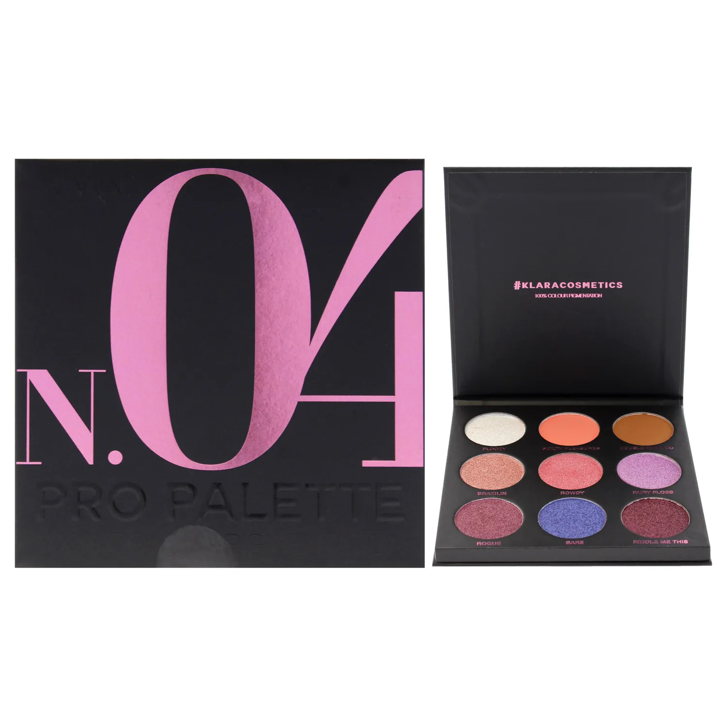 Klara Pro Eyeshadow Palette - N.04 0.38 oz