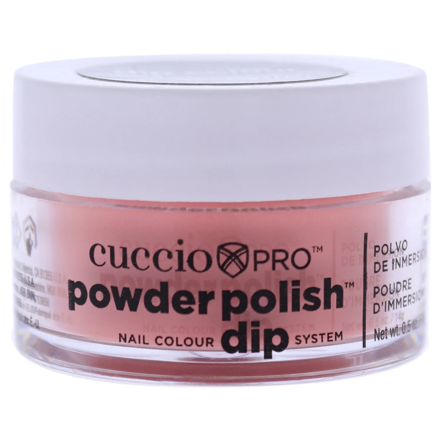 Cuccio Peach Nail Polish 0.5 oz