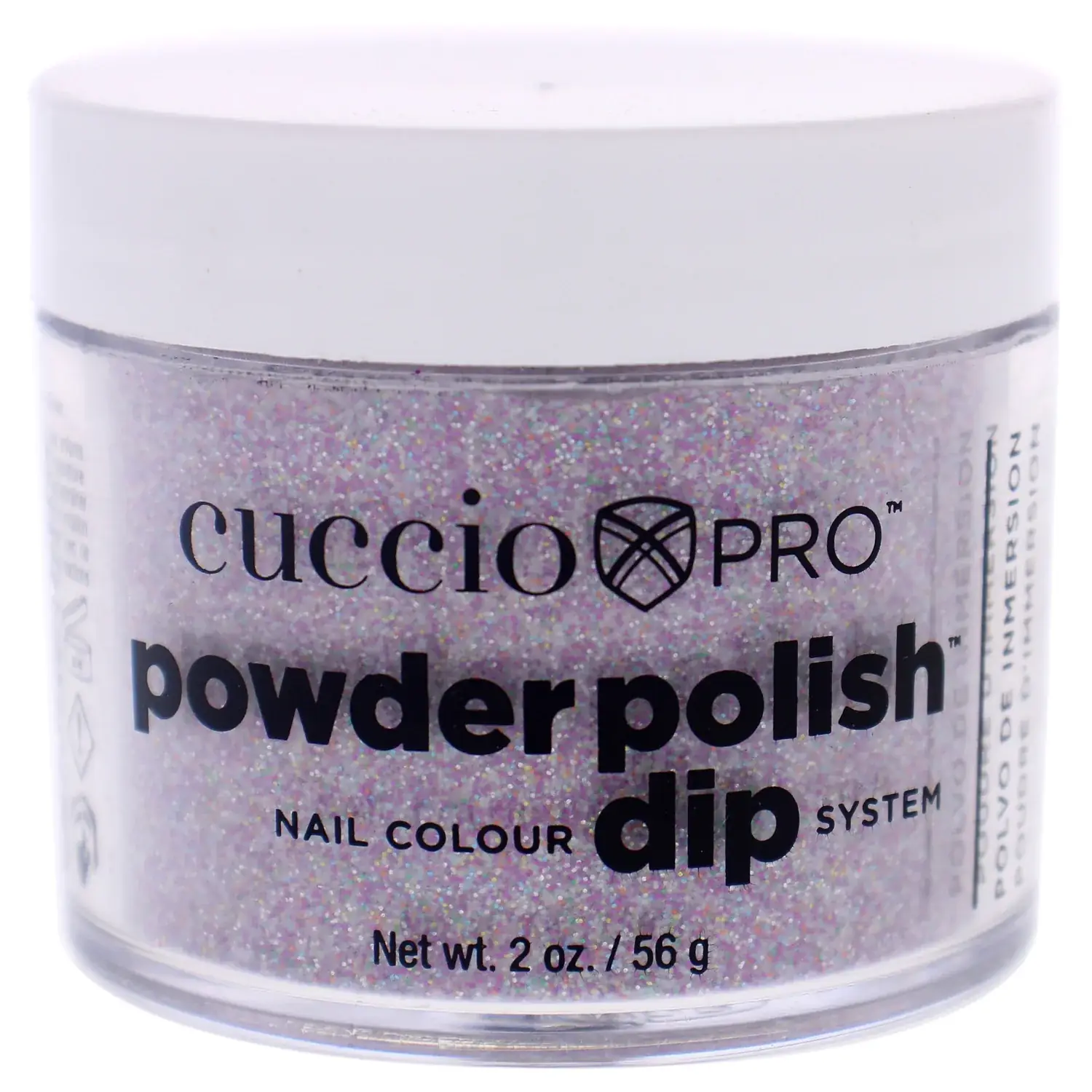 Cuccio Pro Powder Polish Nail Colour Dip System - Deep Purple Glitter