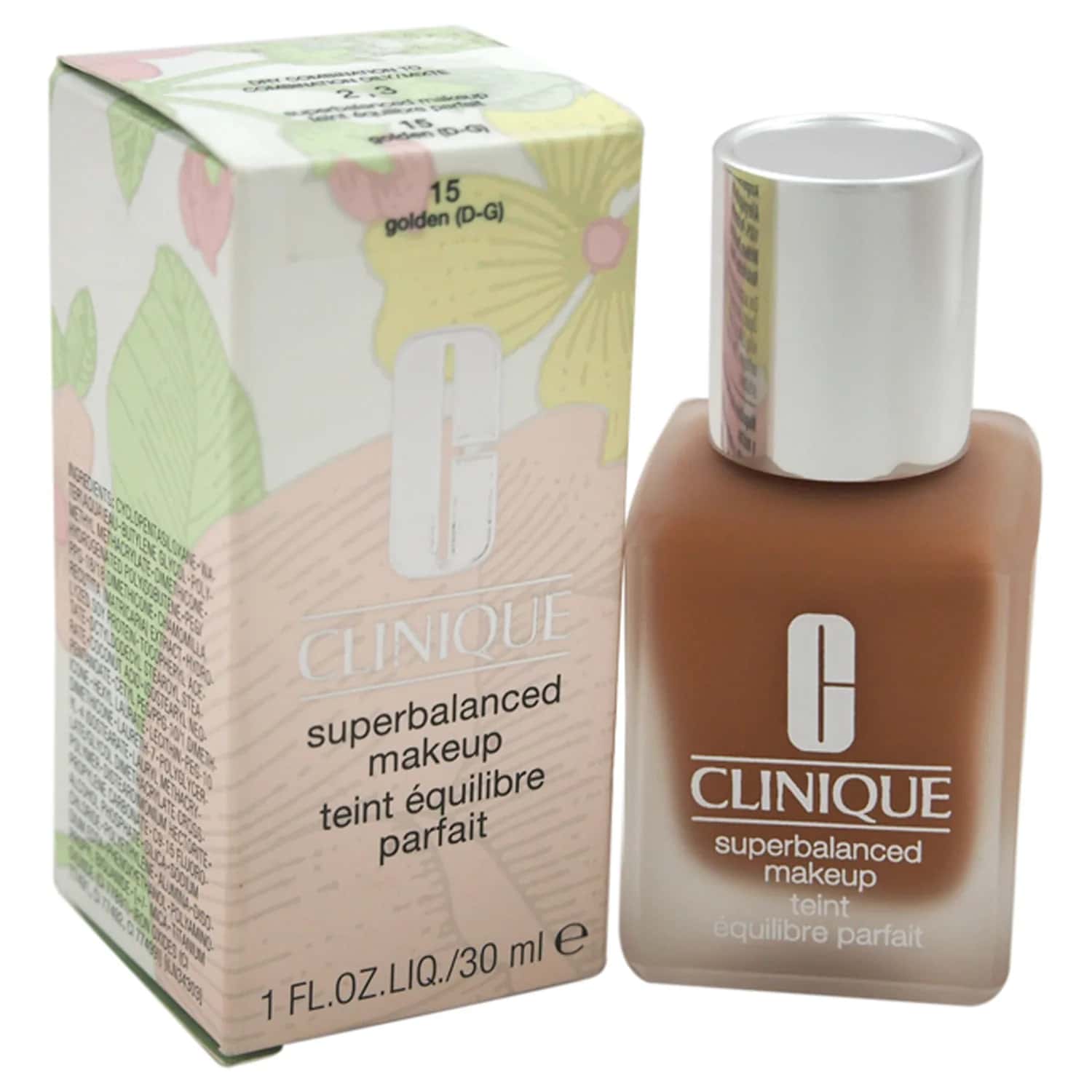 Clinique Superbalanced Makeup - 15 Golden (D-G) - Dry Combination To
