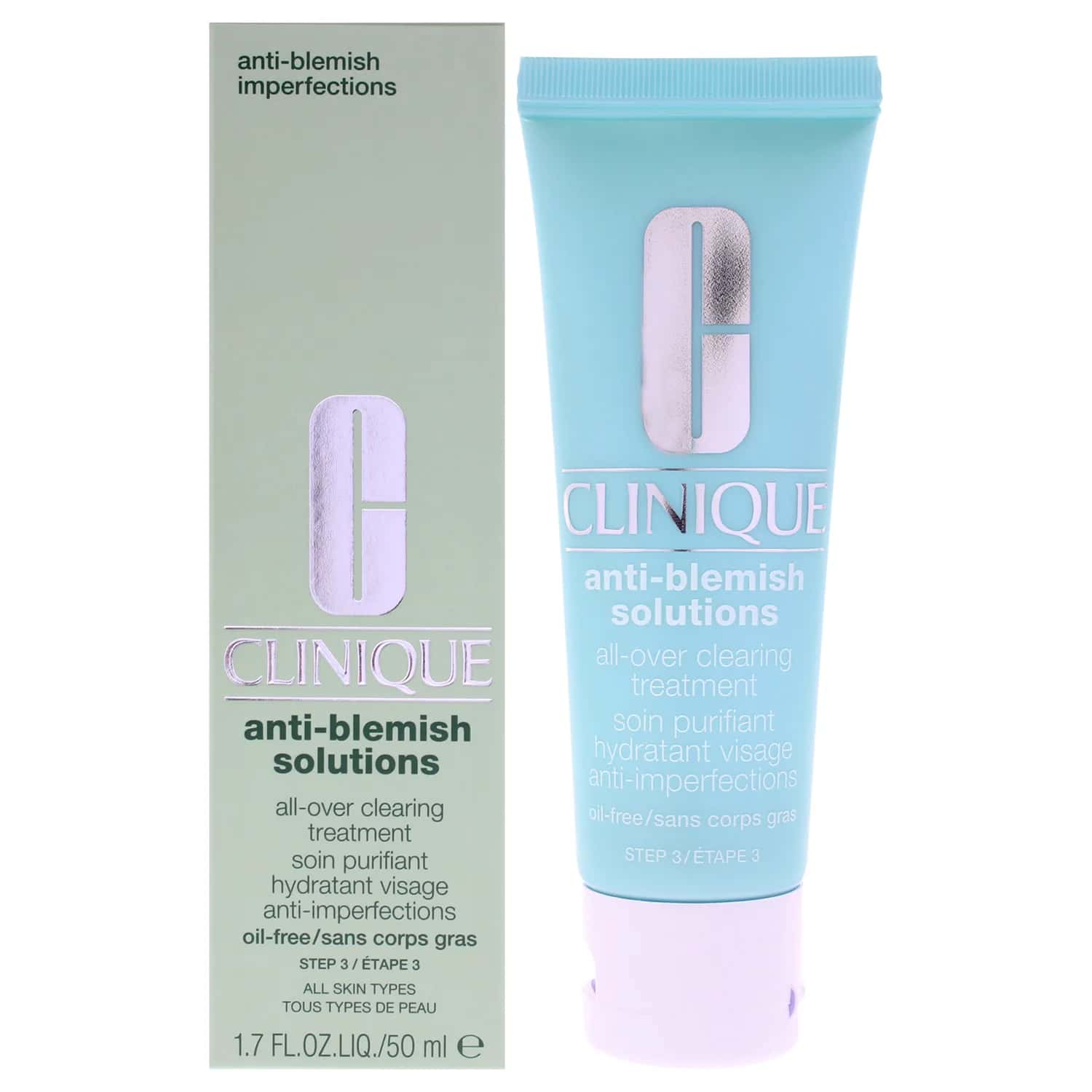Clinique Acne Solutions All-Over Clearing Treatment Moisturizer 50ml / 1.7 oz