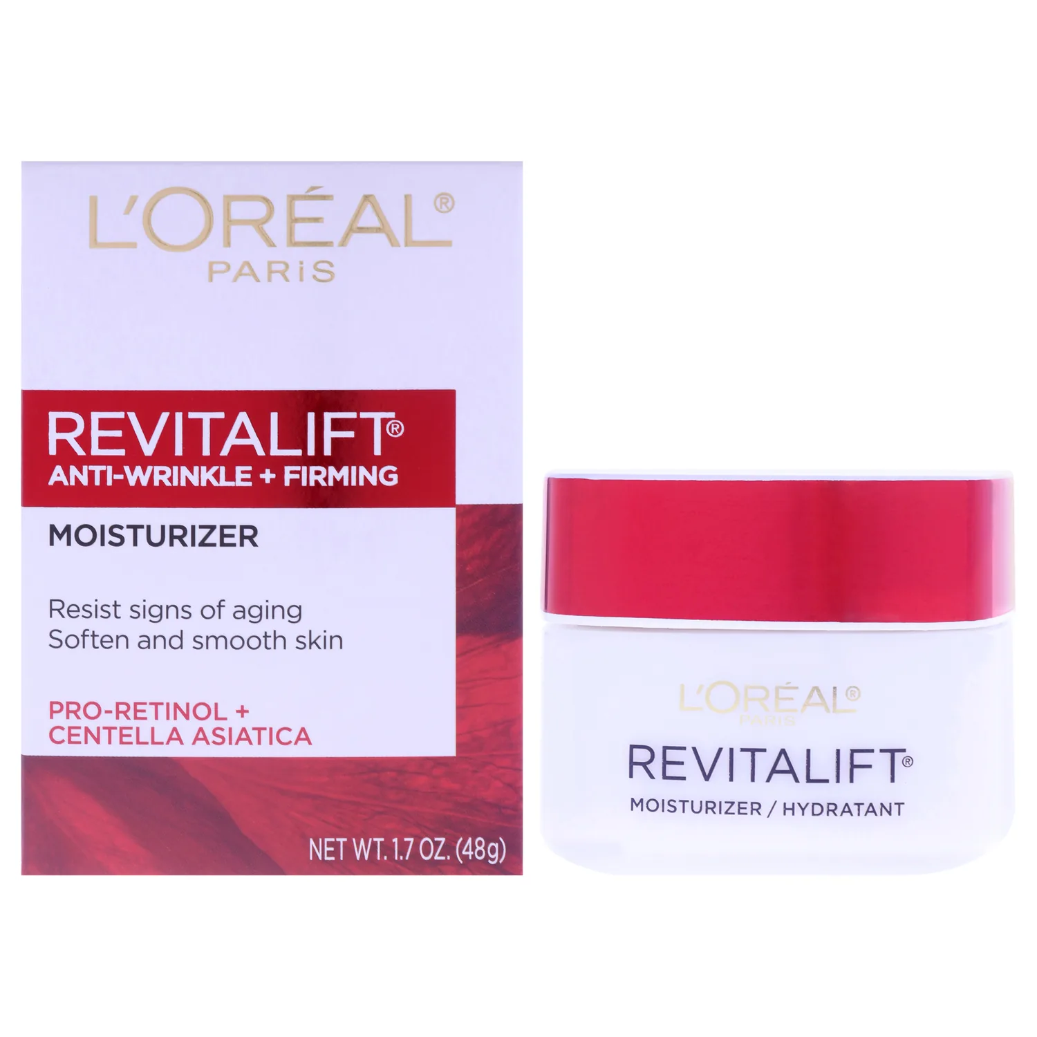 L'Oréal Paris Revitalift Anti-Wrinkle Plus Firming Face And Neck Day Cream 50ml / 1.7 oz