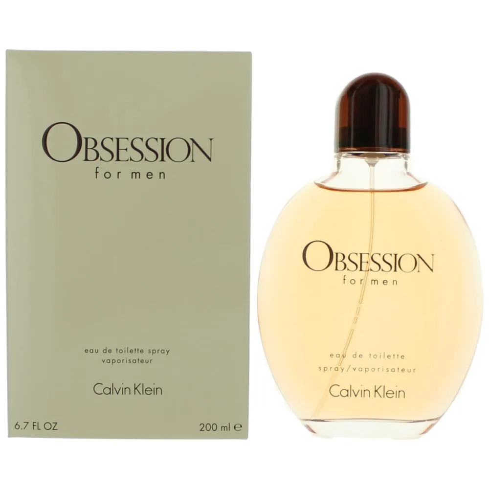 Calvin Klein Obsession Eau de Toilette 200ml / 6.7 oz for Men