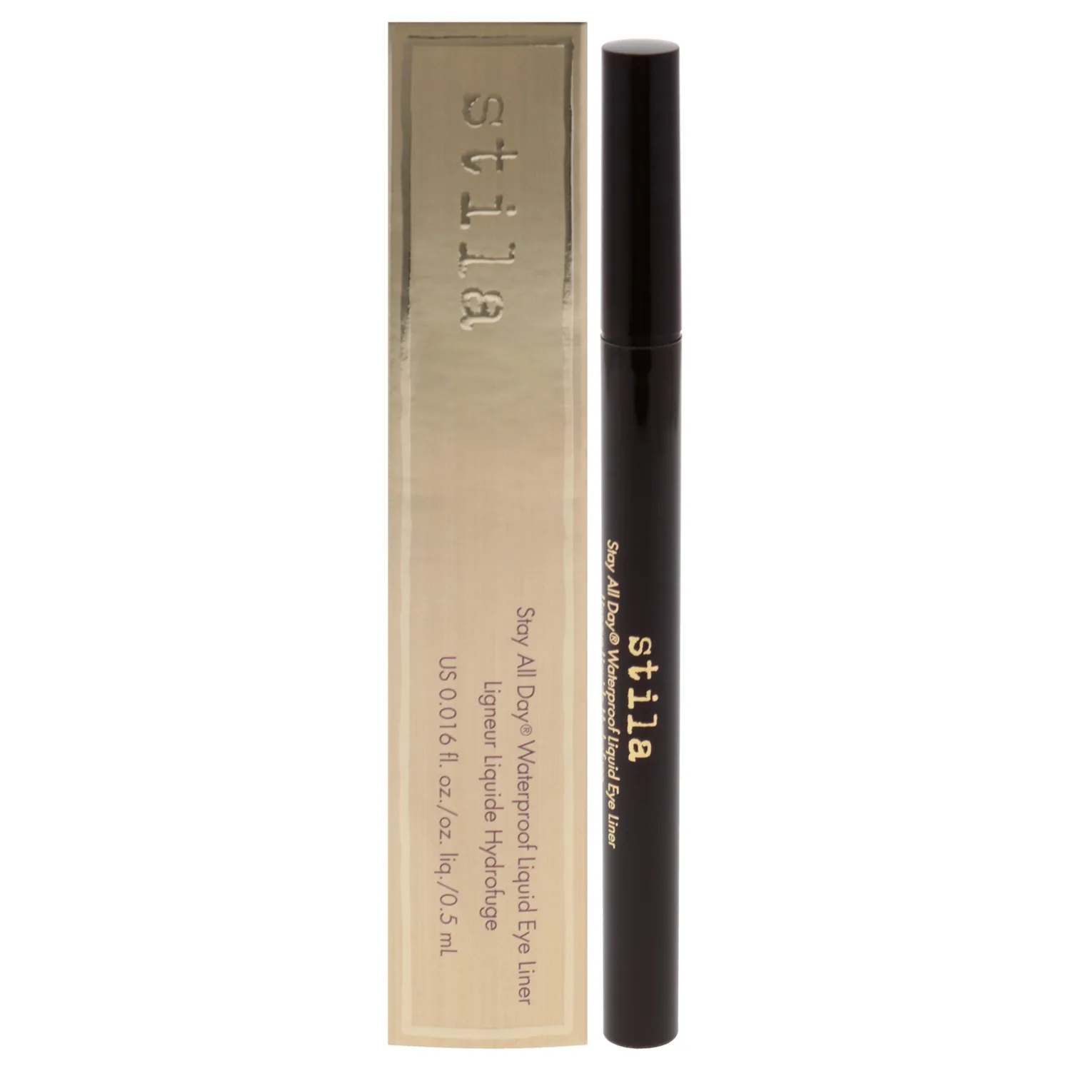 Stila Stay All Day Waterproof Liquid Eye Liner - Intense Smoky Quartz Eyeliner 0.016 oz