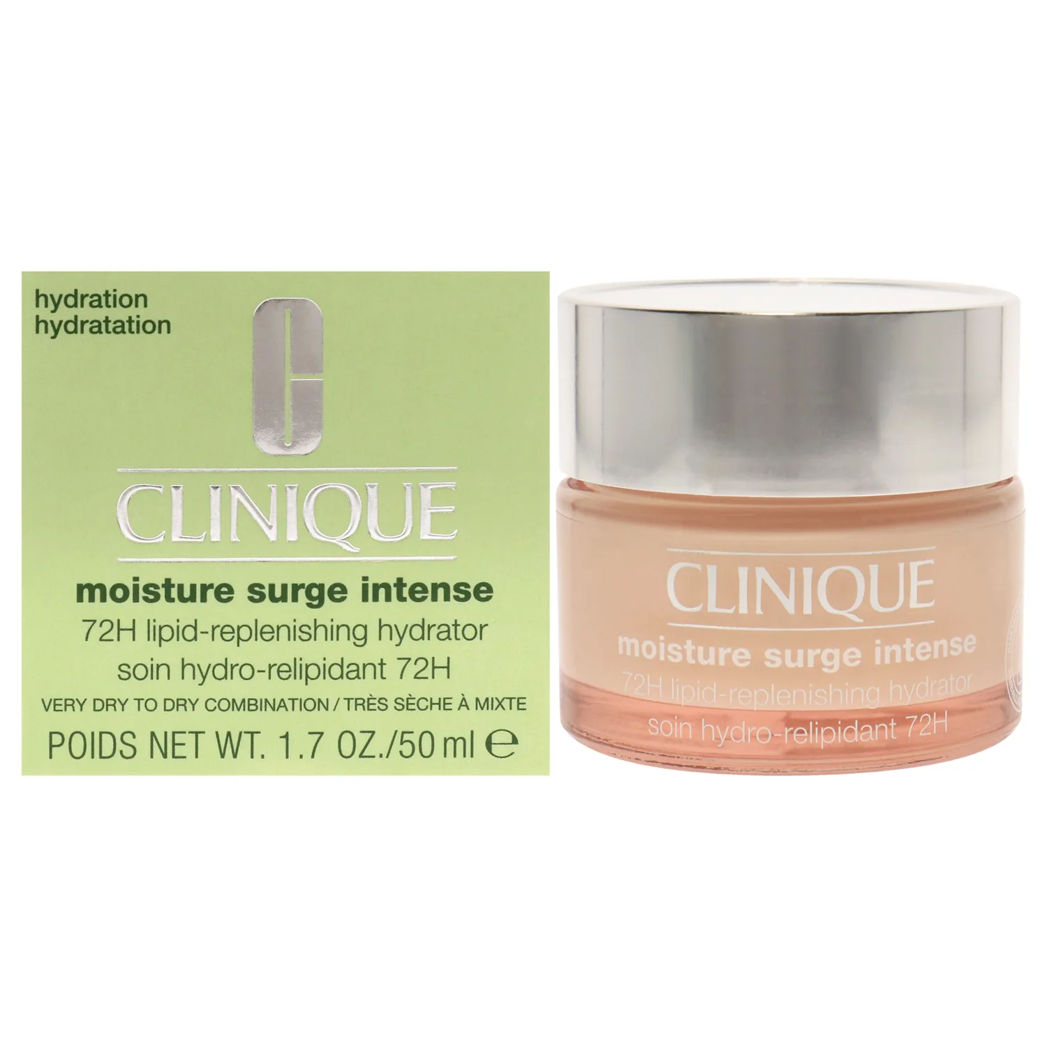 Clinique Moisture Surge Intense 72H Lipid-Replenishing Hydrator Face Moisturizer 50ml / 1.7 oz