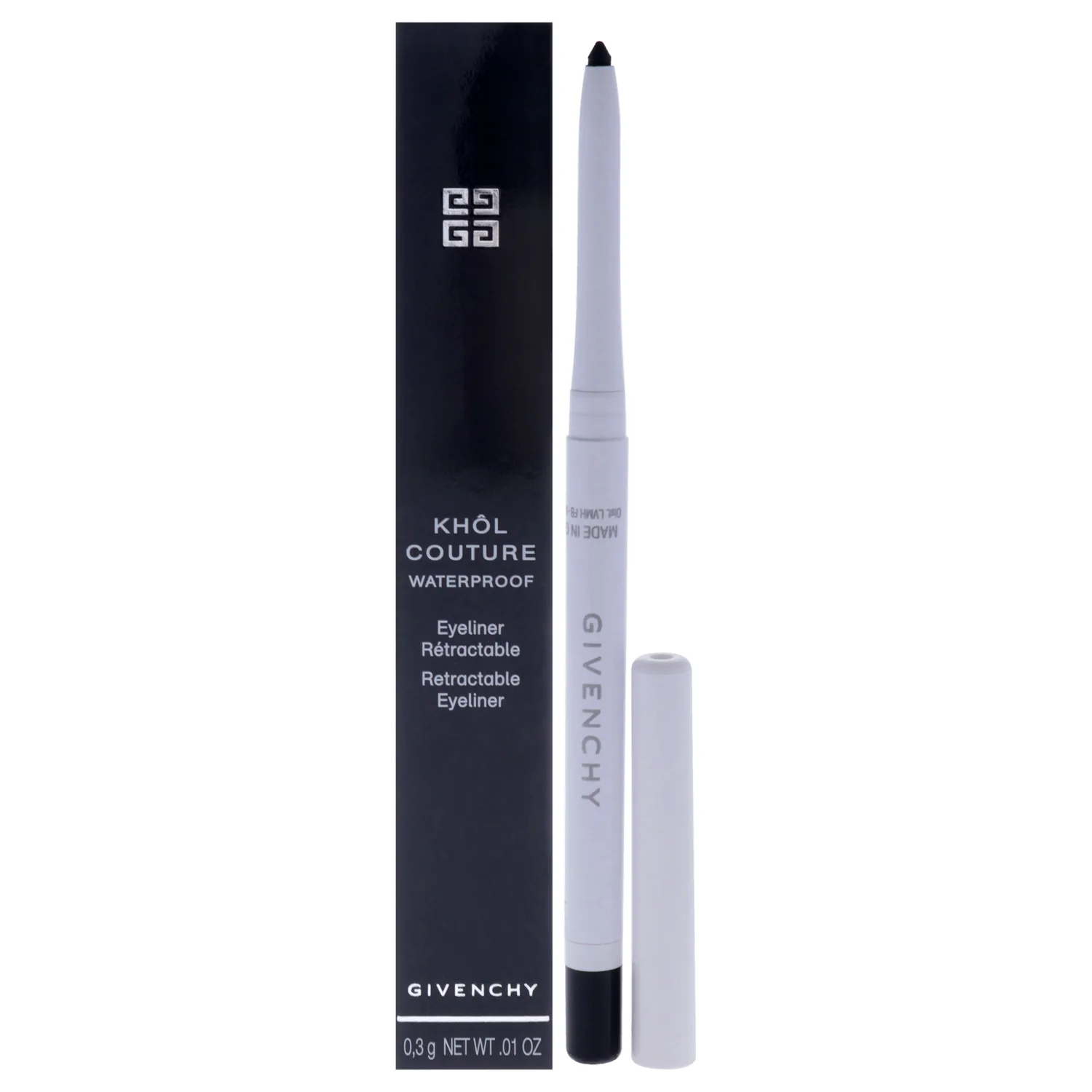 Givenchy Khol Couture Waterproof Retractable N01 Black Eyeliner 0.01