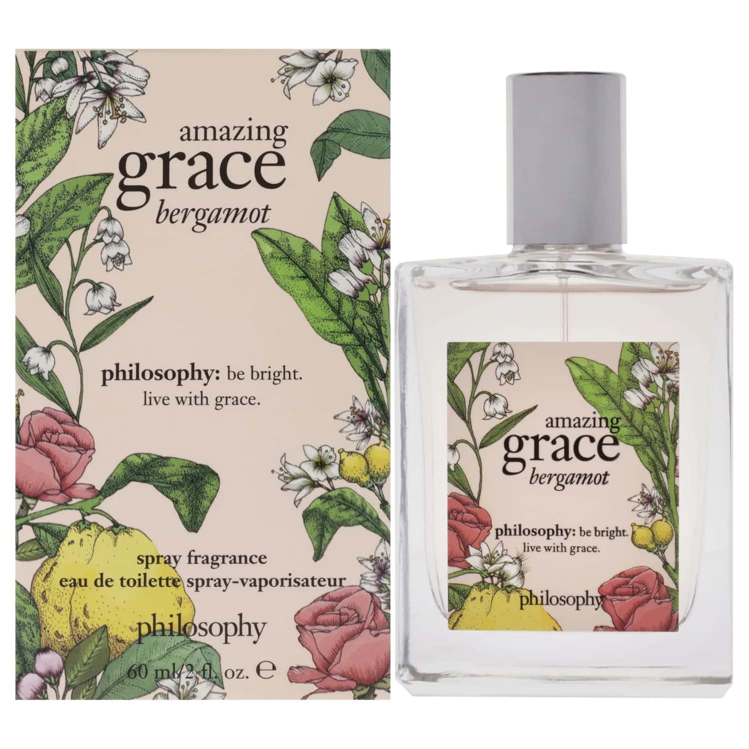 Philosophy Amazing Grace Bergamot Eau de Toilette 59ml / 2 oz for Women