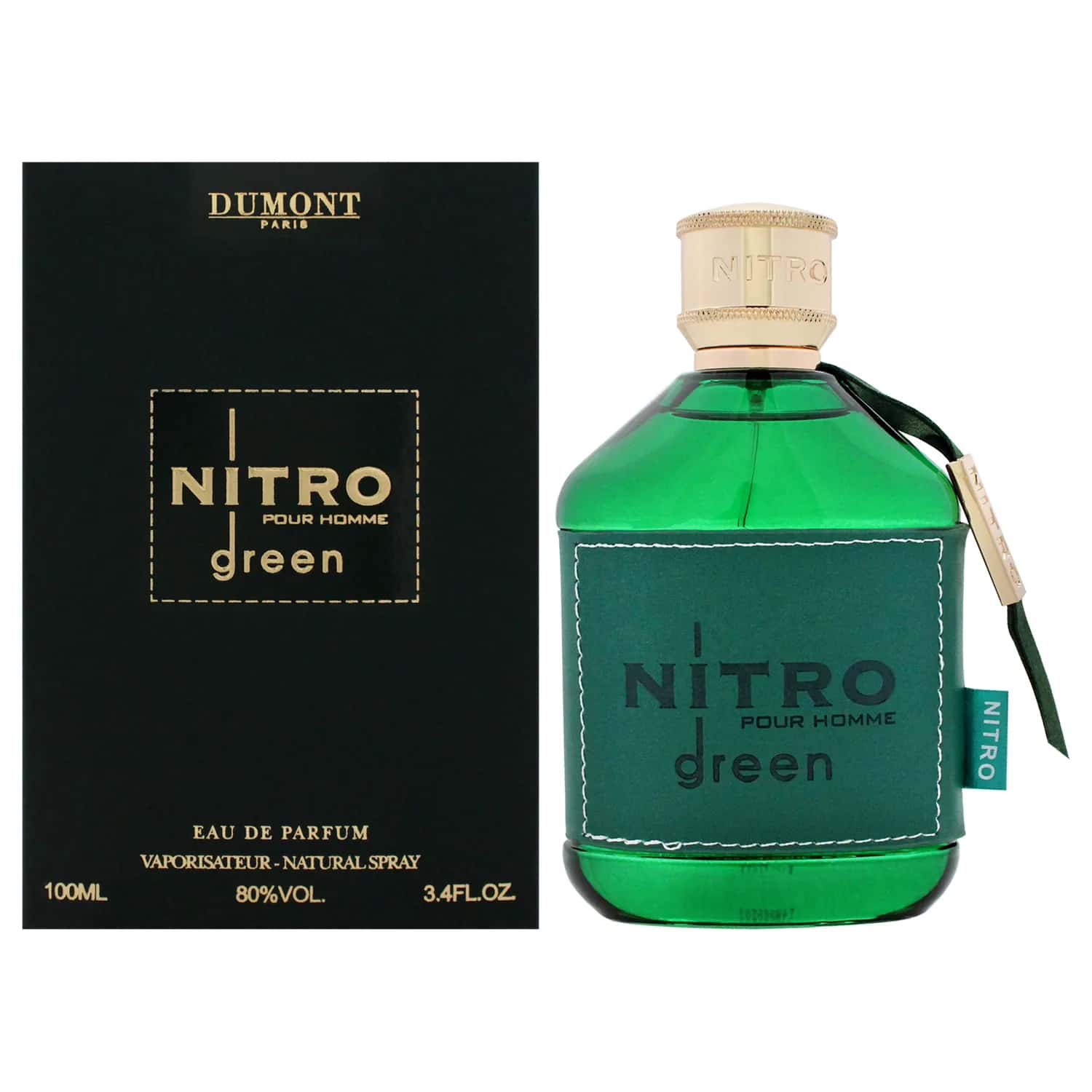 Dumont Nitro Green Eau de Parfum 100ml / 3.4 oz for Men