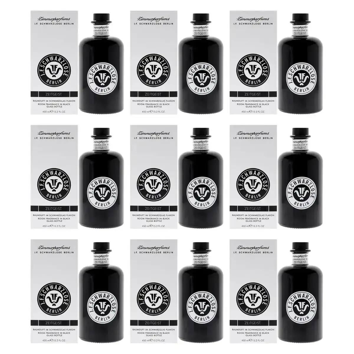 Schwarzlose Zeitgeist and Nature Reed Diffuser Kit 15.2 oz