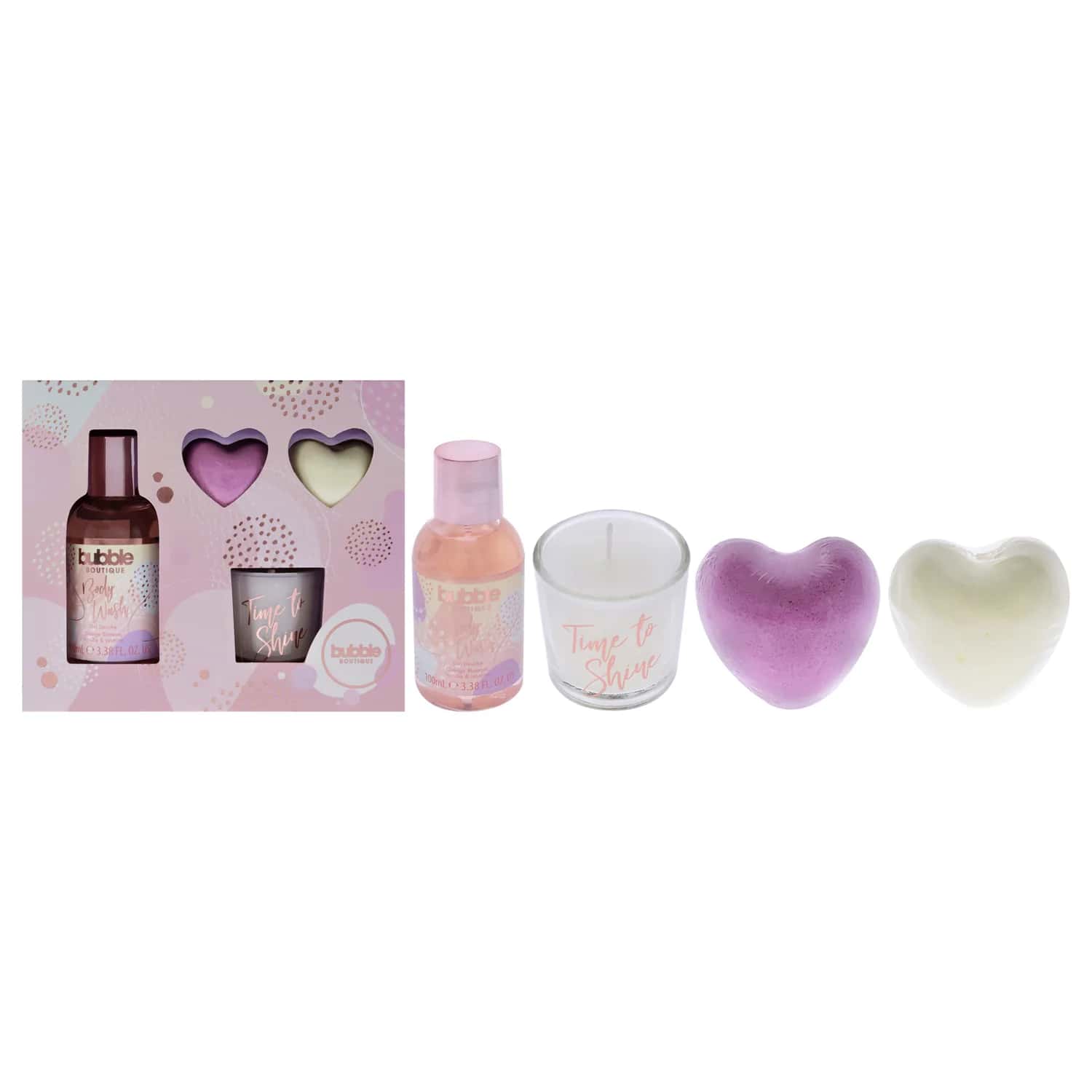 Style and Grace Bubble Boutique Relax and Bath - Eco Packaging Set 100ml / 3.38 oz / 4 pc
