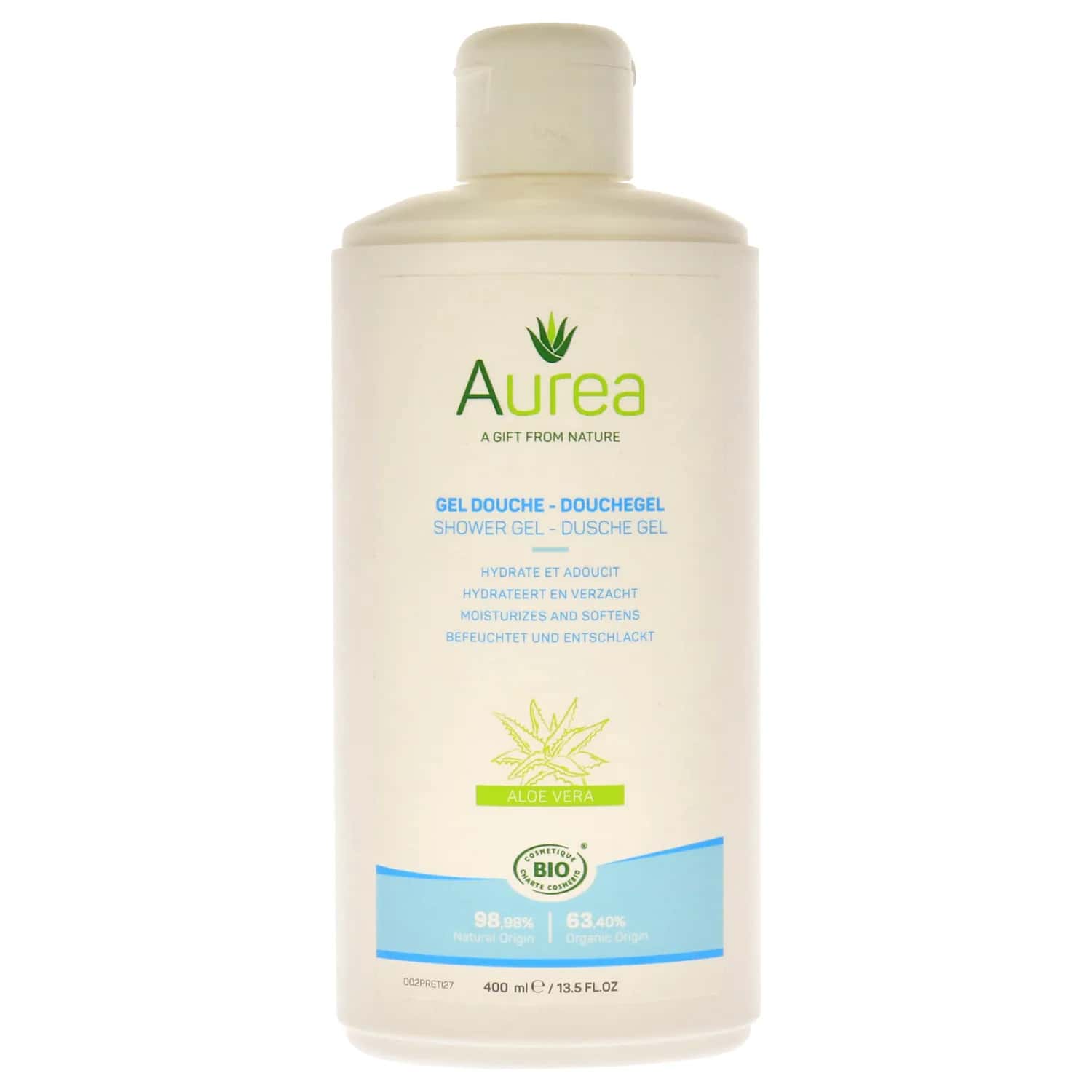 Aurea Aloe Vera Shower Gel 399ml / 13.5 oz
