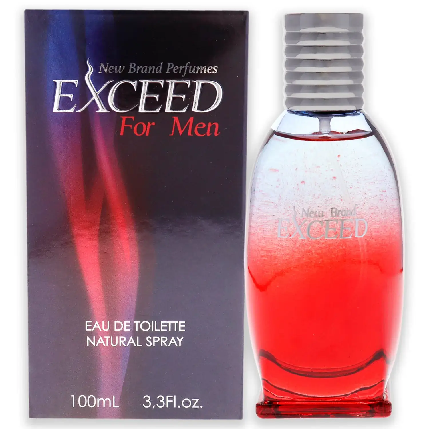 New Brand Exceed Eau de Toilette 100ml / 3.3 oz for Men