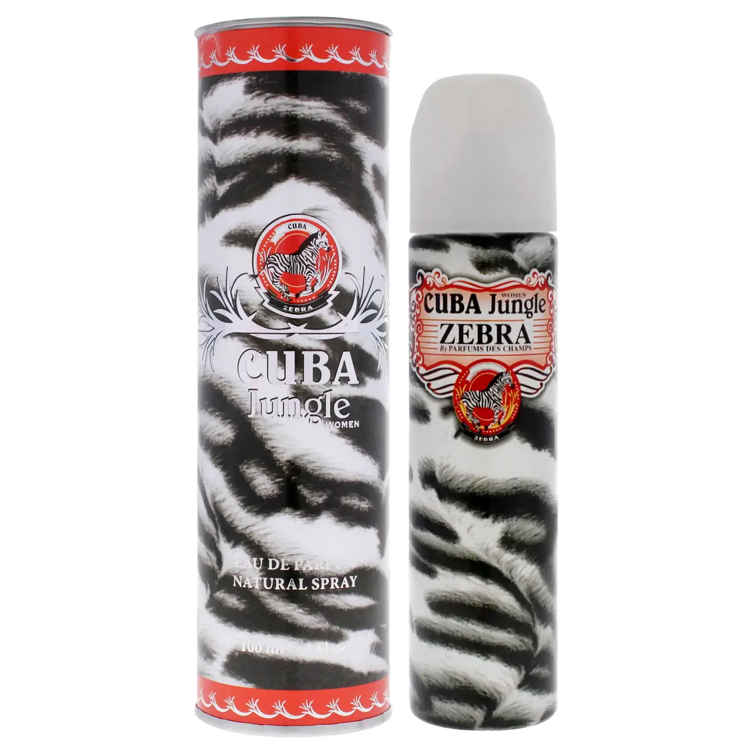 Cuba Jungle Zebra Eau de Parfum 100ml / 3.3 oz for Women