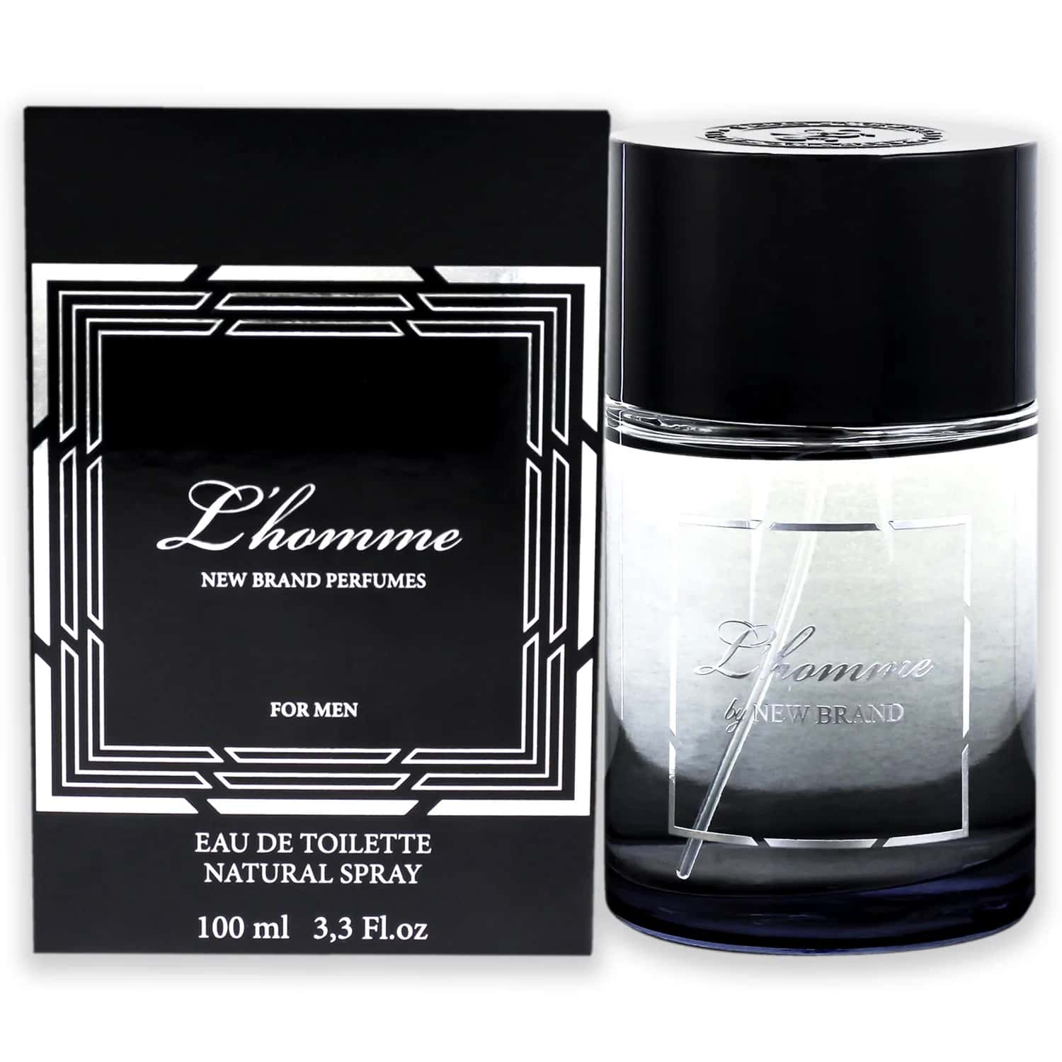 New Brand L Homme Eau de Toilette 100ml / 3.3 oz for Men
