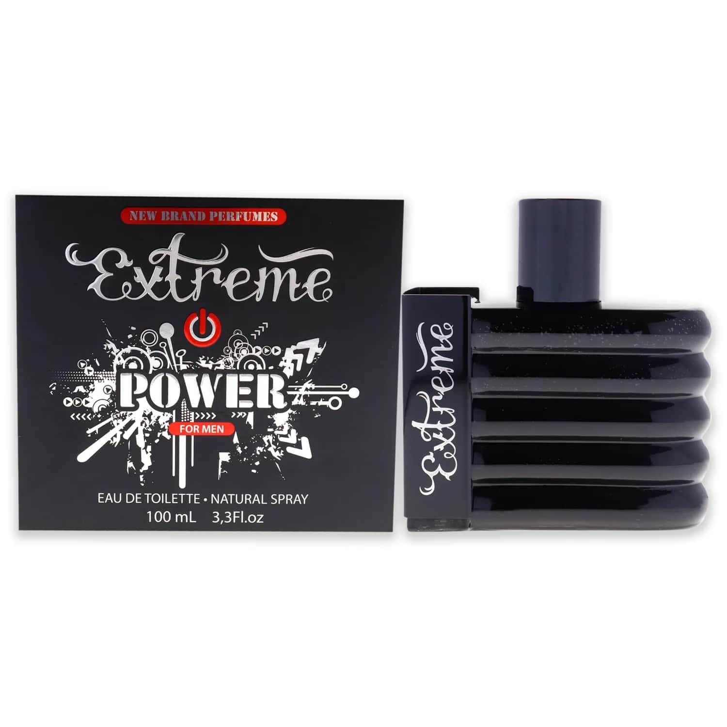 New Brand Extreme Power Eau de Toilette 100ml / 3.3 oz for Men
