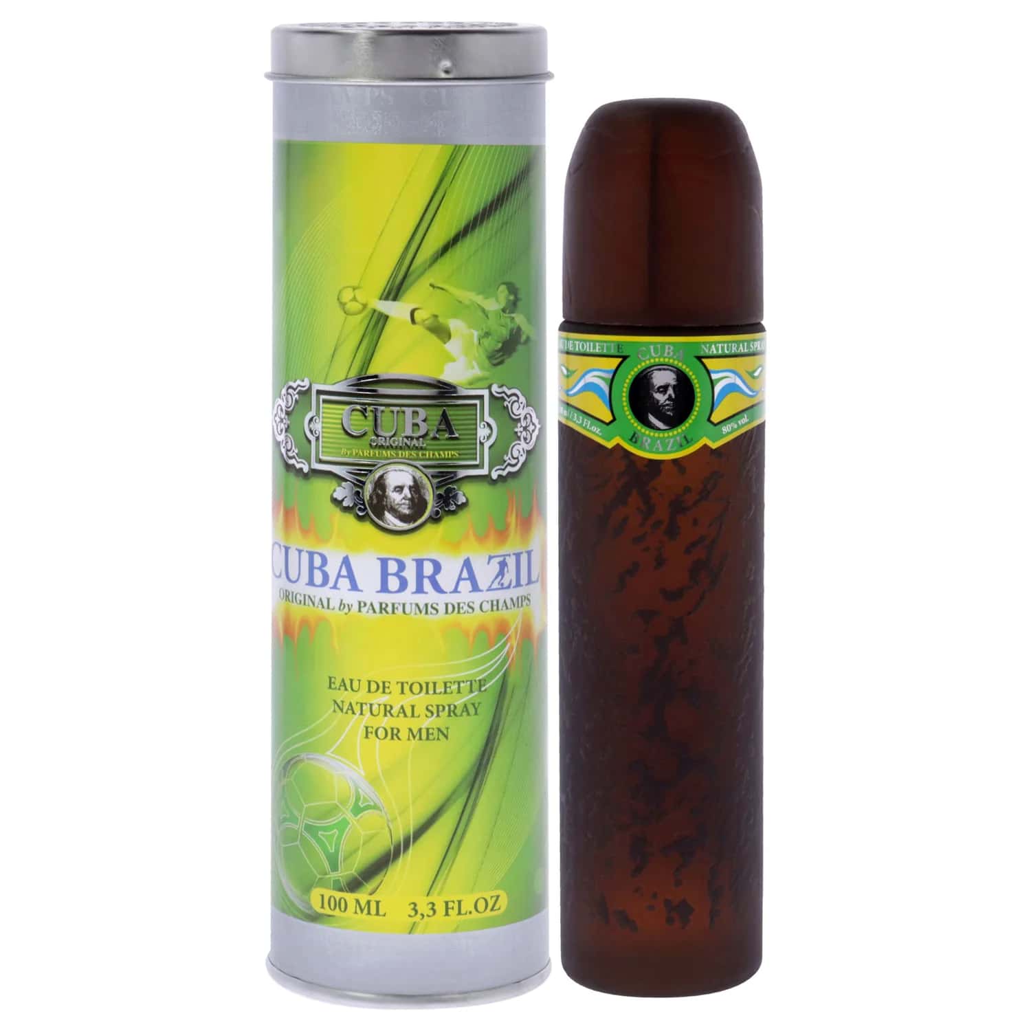 Cuba Brazil Eau de Toilette 100ml / 3.3 oz for Men