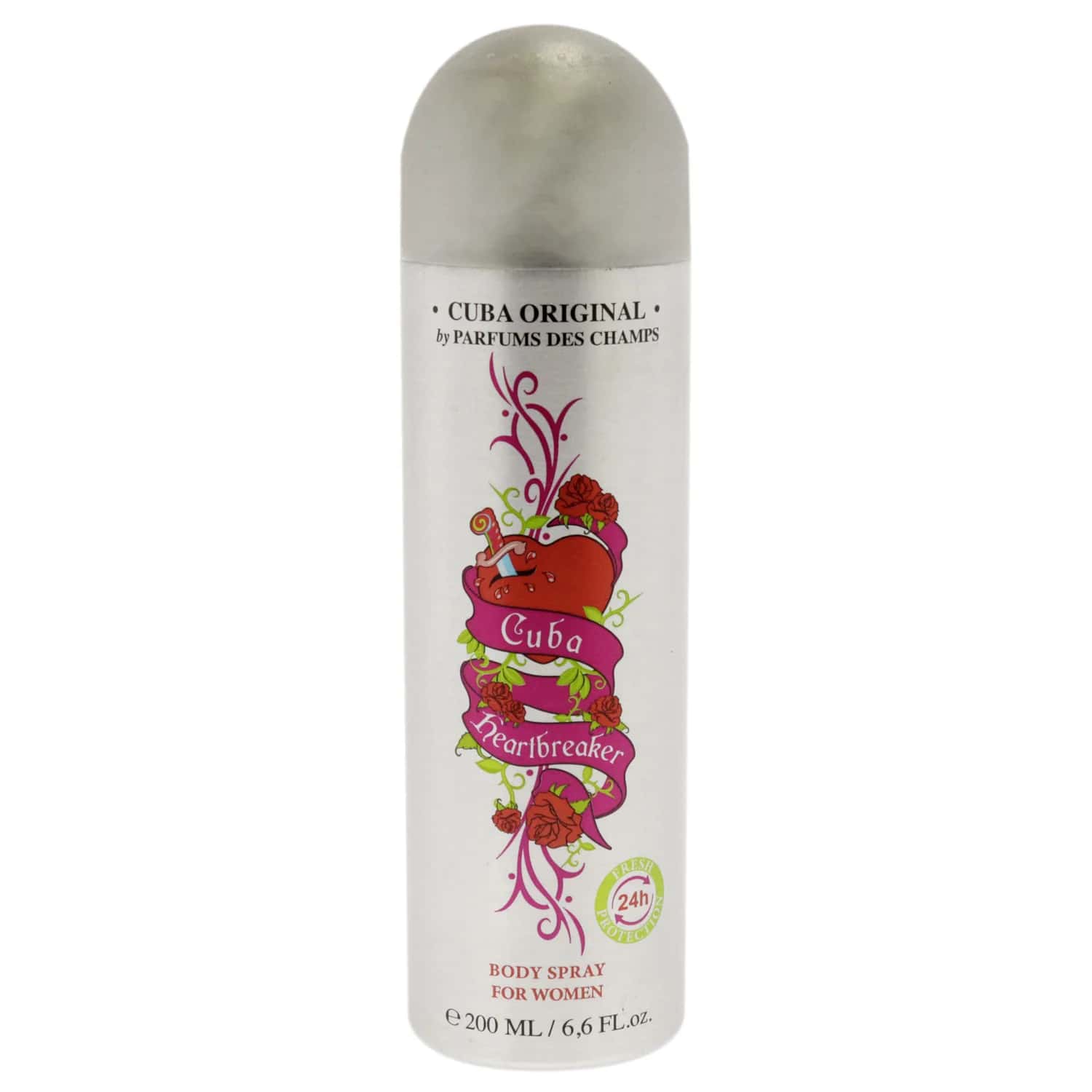 Cuba Heartbreaker Body Spray 195ml / 6.6 oz for Women