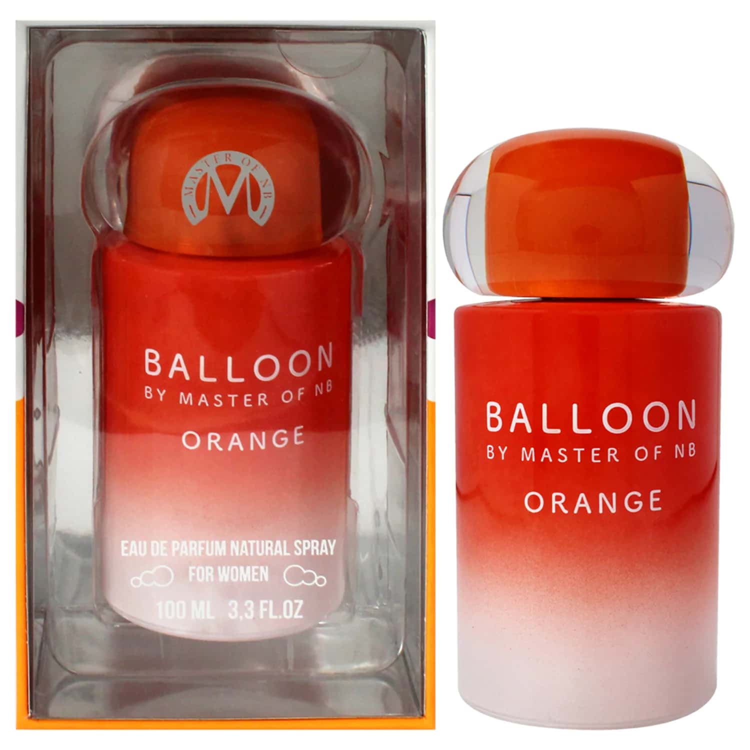 New Brand Balloon Orange Eau de Parfum 100ml / 3.3 oz for Women